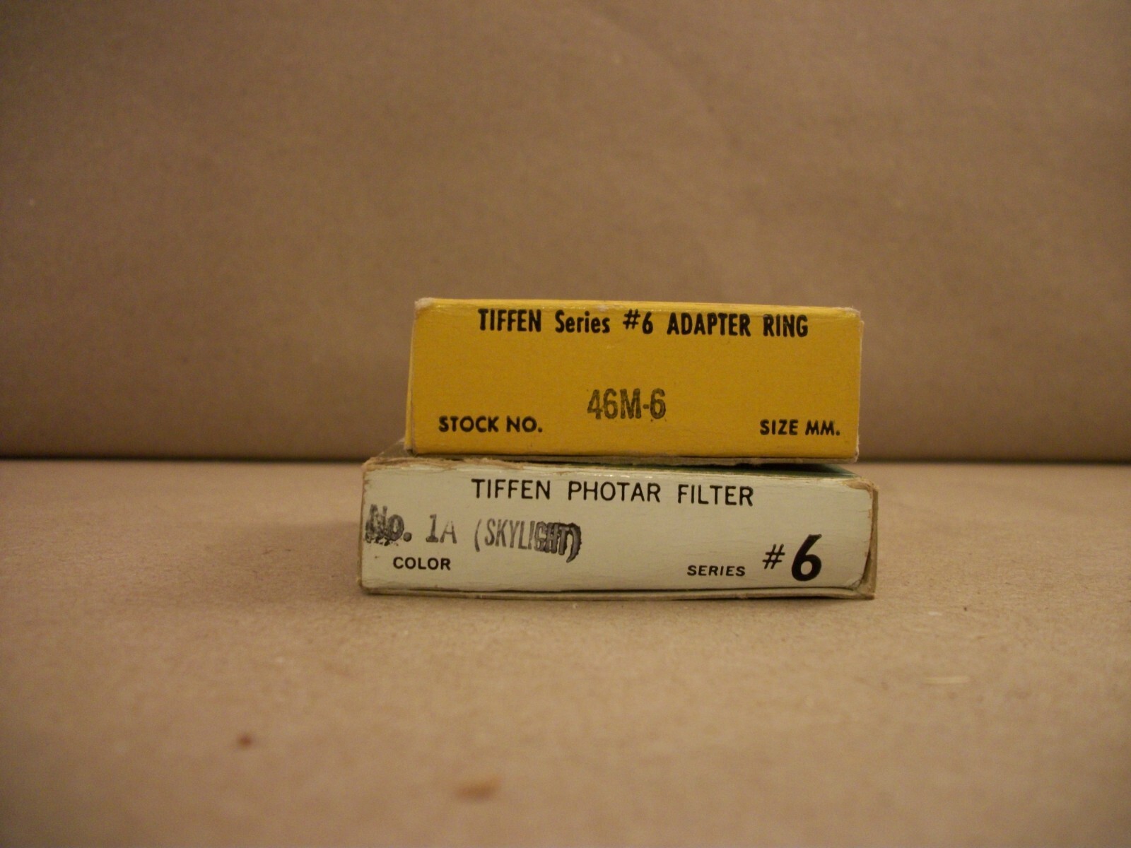 Tiffen Series 6 Adapter Ring 46M-6 and Tiffen Photar Color Correction Filter #1A