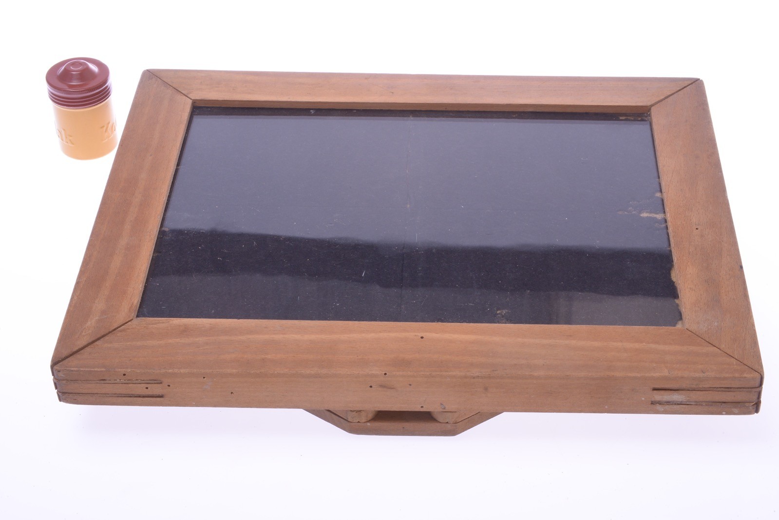 ✅ ANTIQUE WOOD CONTACT PRINTER PRINTING FRAME 23.4X29.4CM 18×24, 8×10″ W/ GLASS