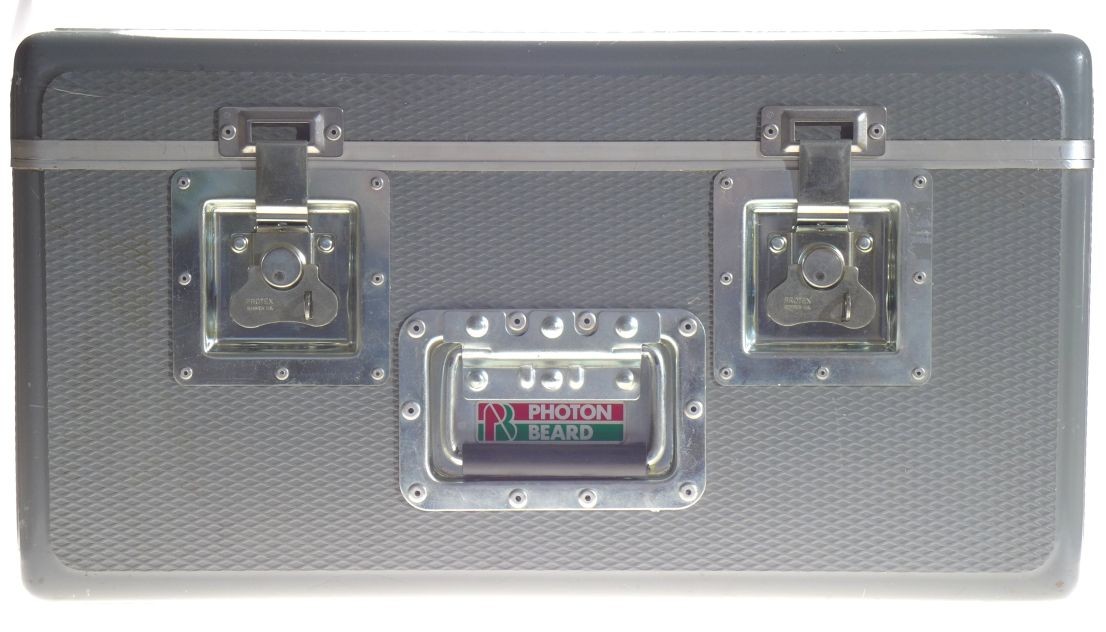 Photon beard custom made Alluminum flight travel camera case heavy duty padded