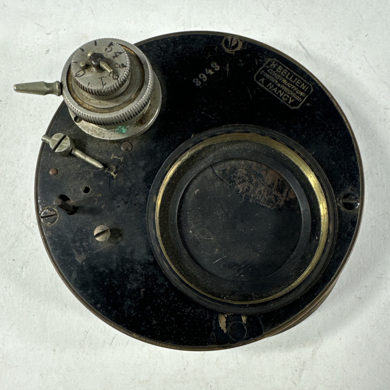 Bellini A Nancy French Brass Body Shutter for Barrel Lens – Works Well