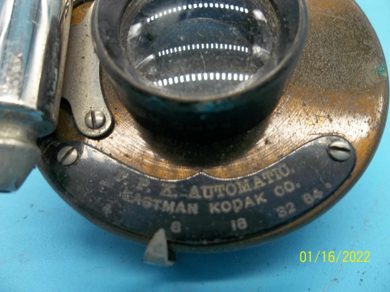 Vintage Eastman Kodak Co. with Palatograph Bausch & Lomb Optical Co Camera Lens
