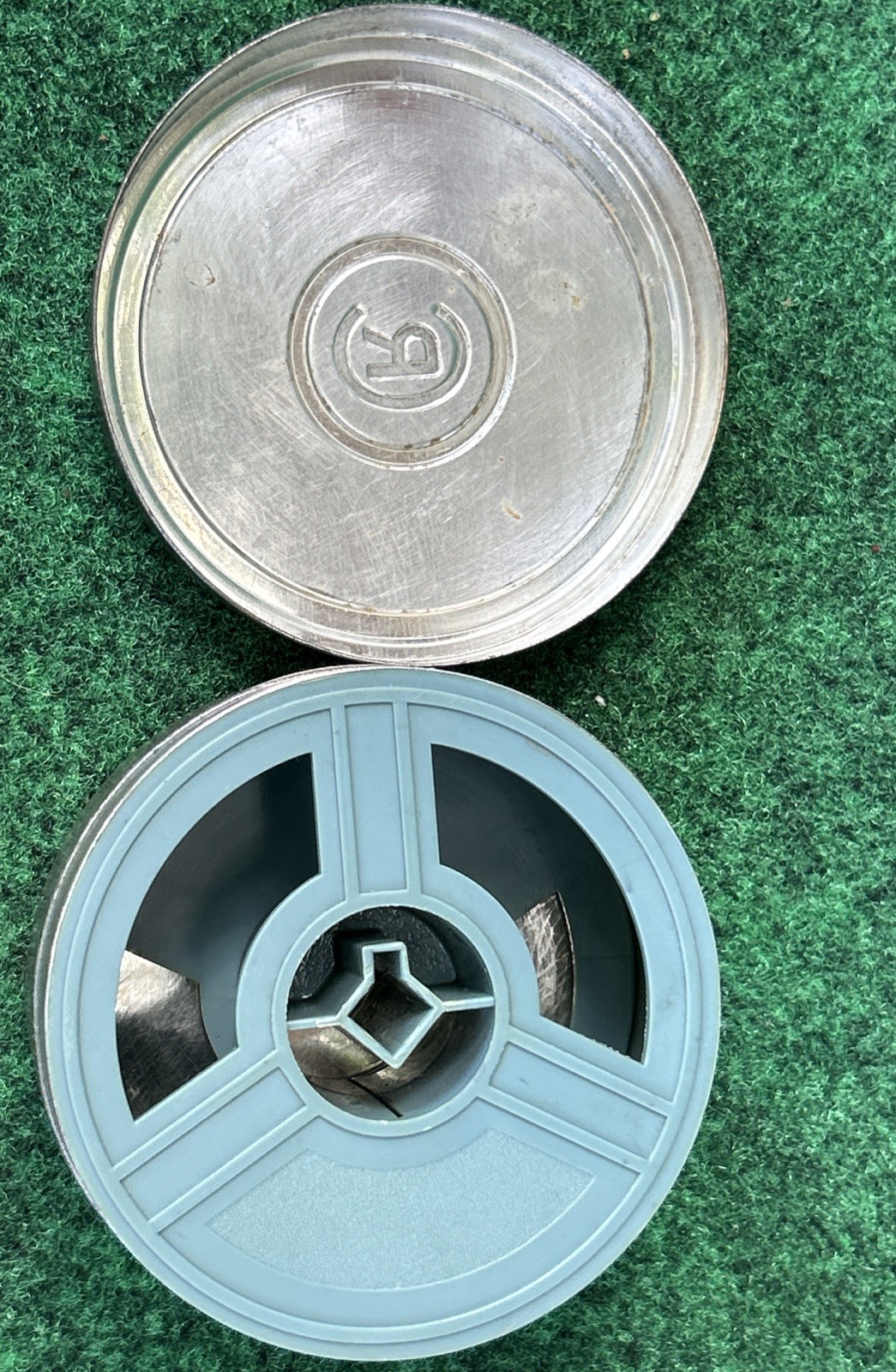 Vintage Eastman Kodak Custom Ribbon ( CR) Canister Mid 20th Century Very Rare