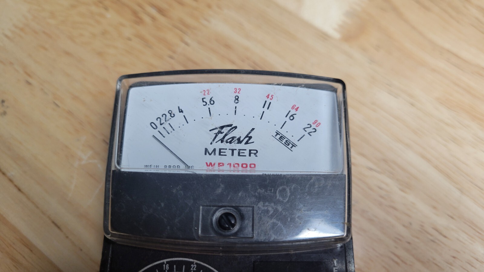 Wein WP1000 Flash Meter Excellent Condition Vintage Photo Accessory with case