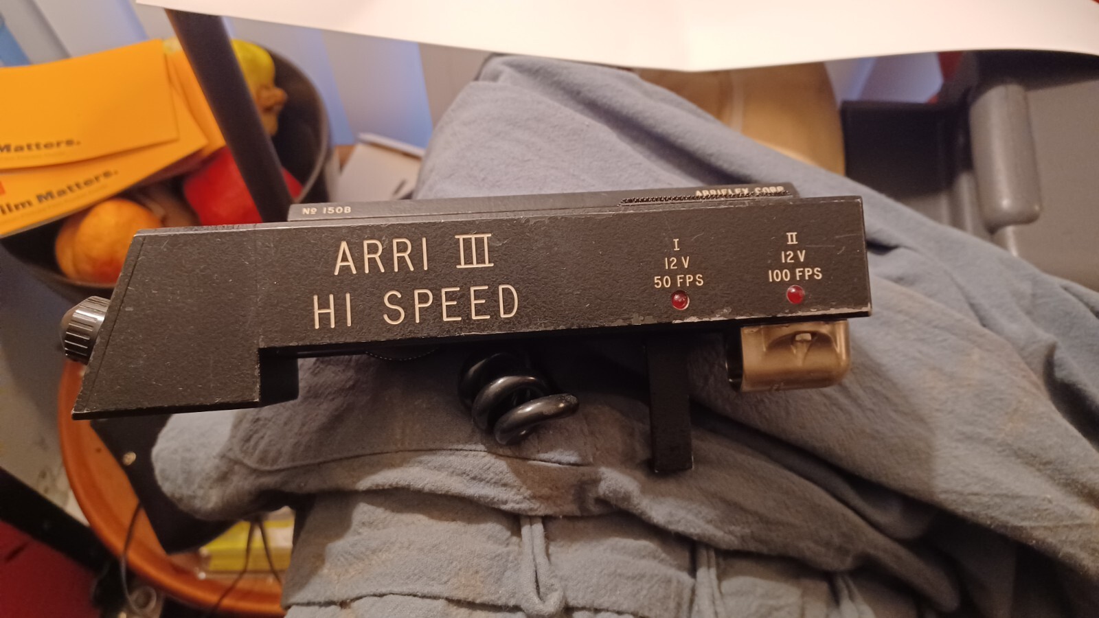 Arriflex 35-3 Speed Control