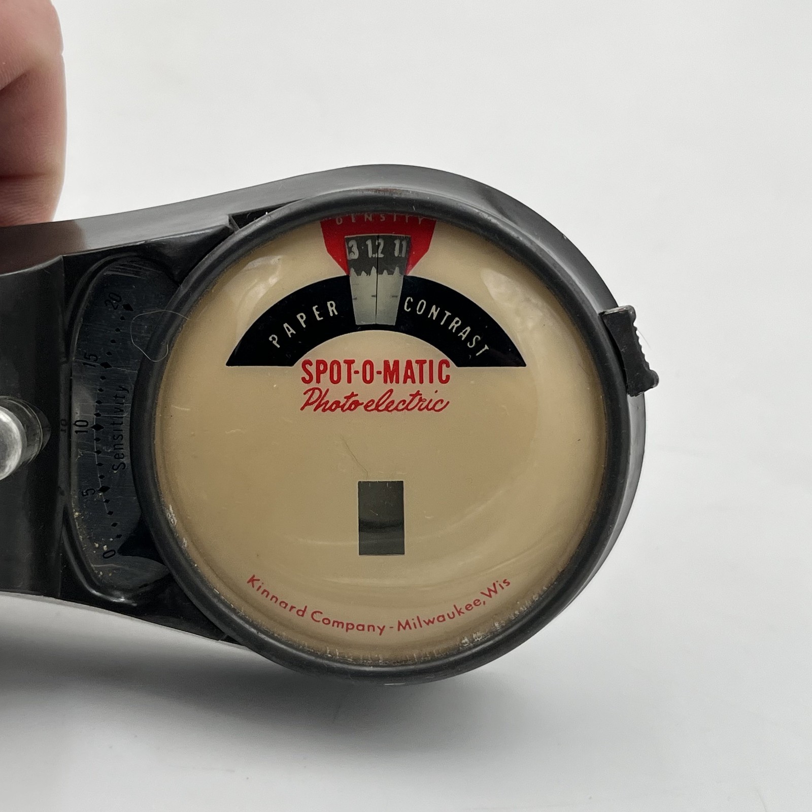 VTG Spot-O-Matic Enlarging Meter Exposure Time Photography Equip Steampunk Decor