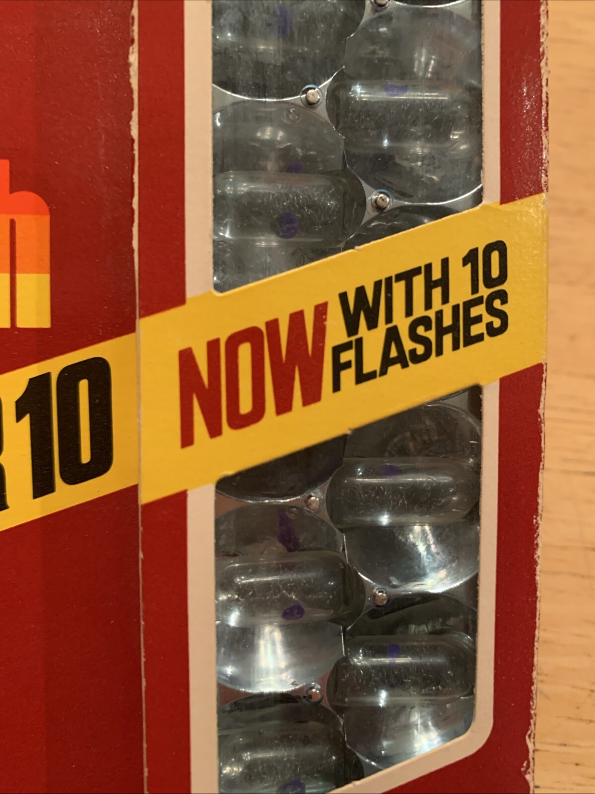 Sylvania Blue Dot Flip Flash Super 10 Flashes | NOS, For Flipflash Cameras