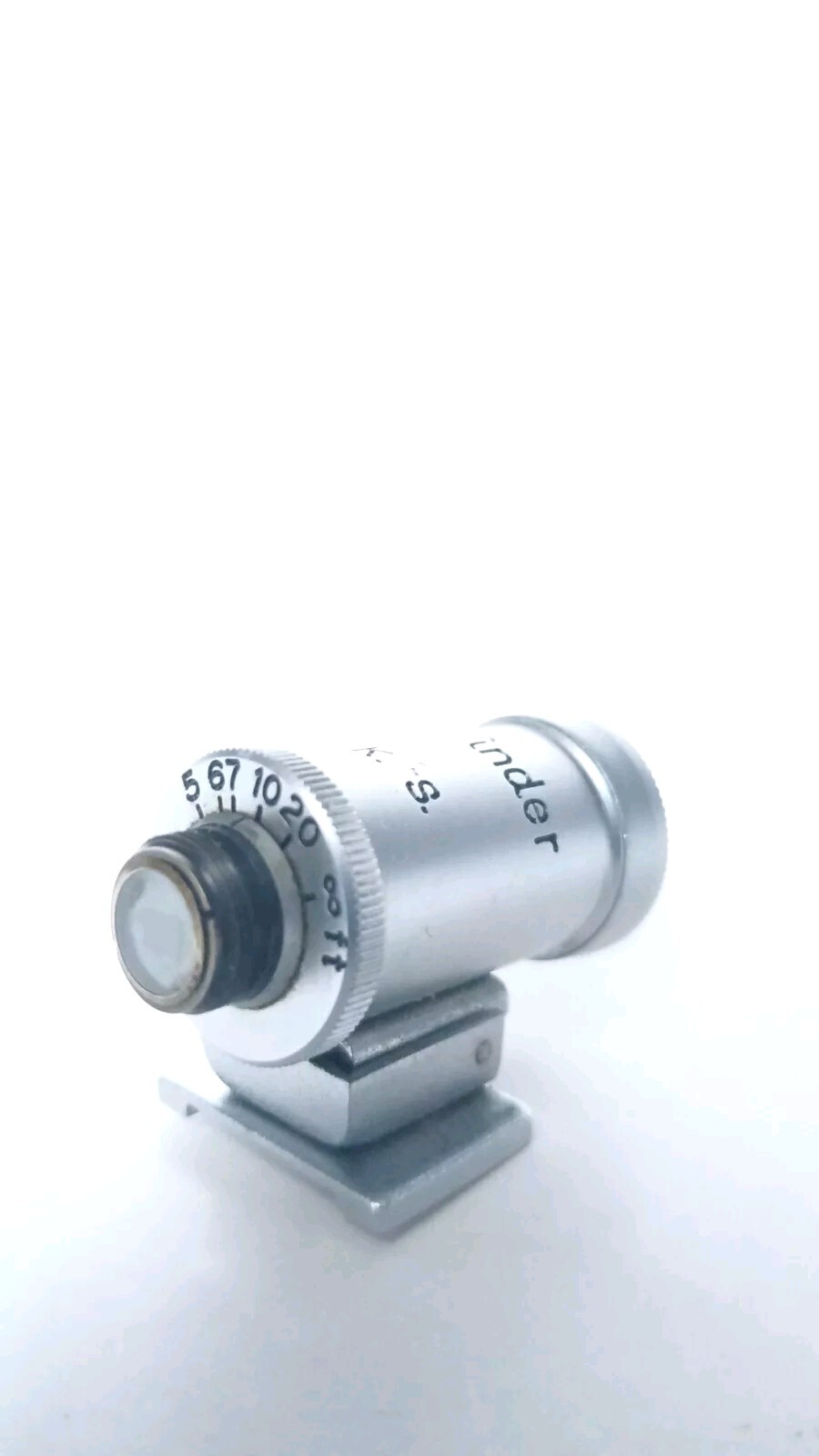 C.K.S. 135mm TELE FINDER HOT SHOE RANGEFINDER CAMERA ACCESSORY MINOLTA ROKKOR