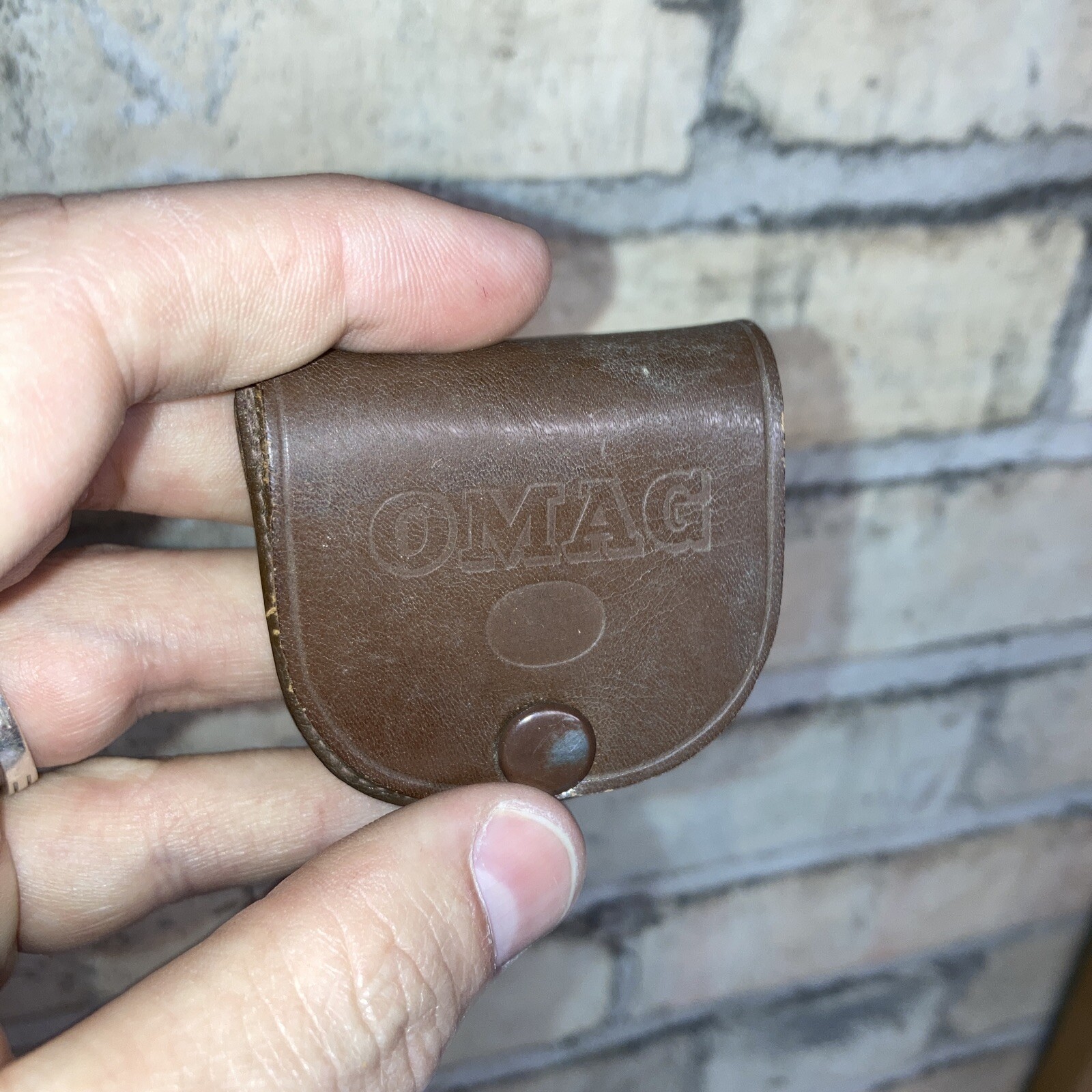 Vintage Kodak Single Adapter Ring Series VI (6) and Omag Lense/Filter & Pouch