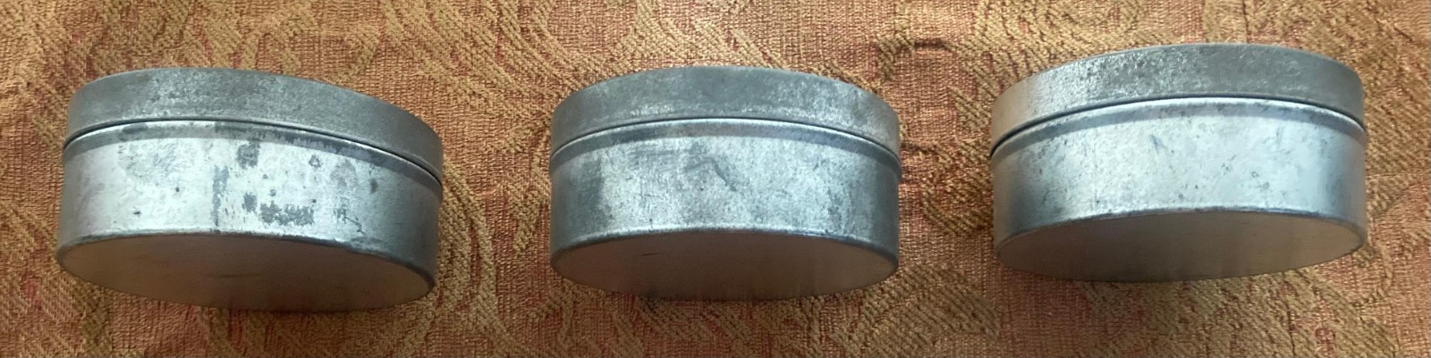 Vintage Eastman Kodak bulk film canisters, 3 3/4″ x 1 5/8″ lot of 3