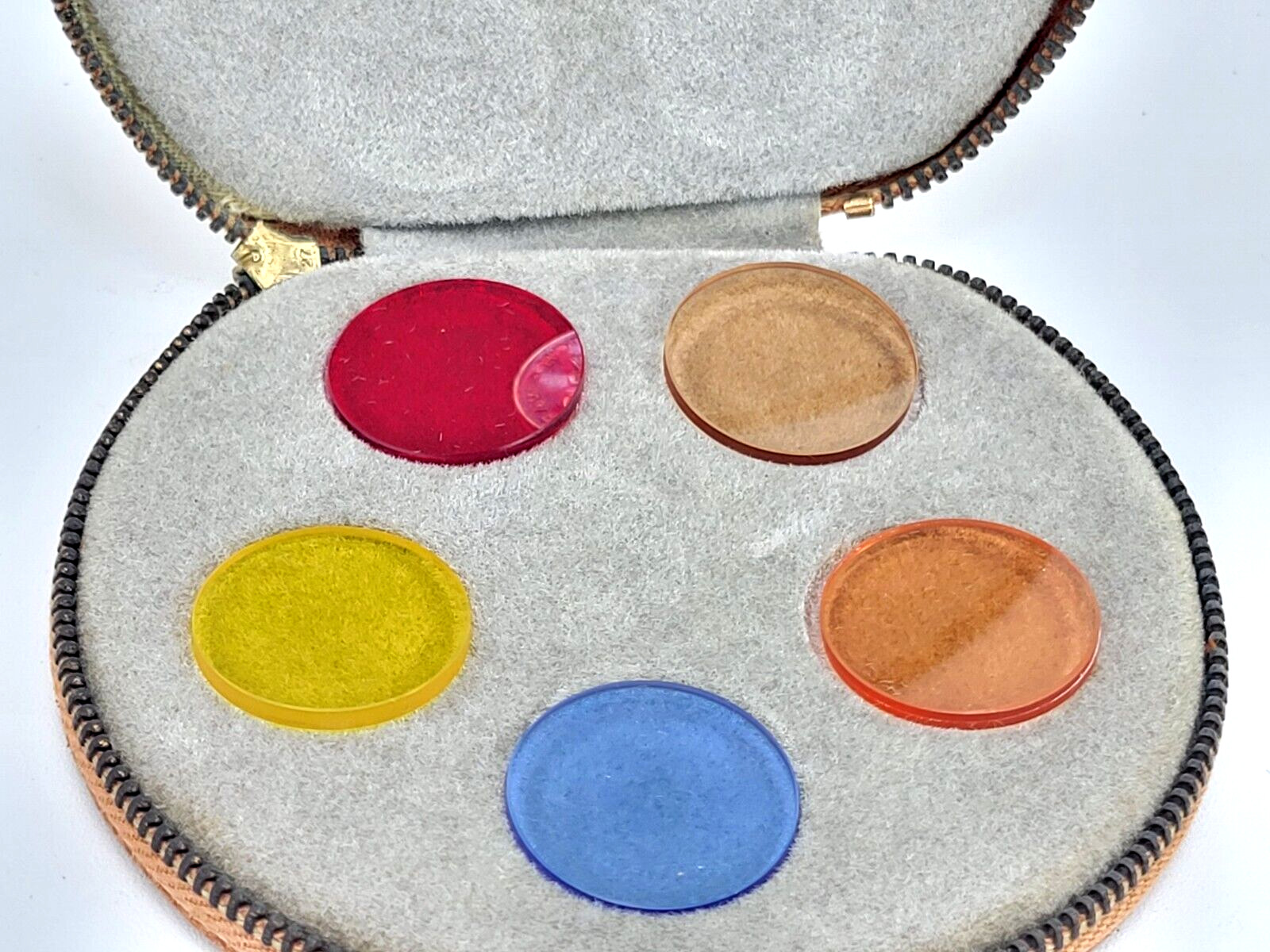 WARNER PRODUCTS Hollywood, 5 pc CINE 21.5mm Camera Color Lens Filter Kit- USA