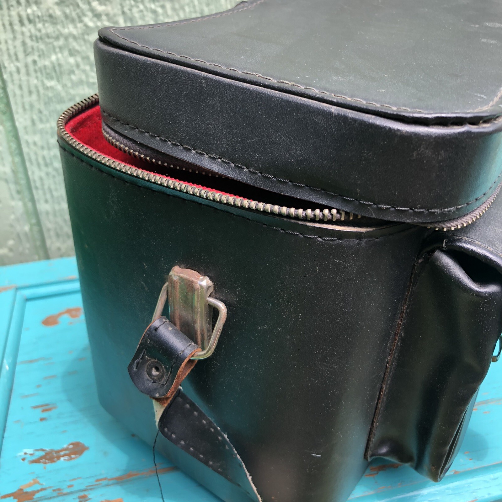 Rare Vintage Kali Bag Retro Film Camera Leather Case PB-26 Handcrafted In Japan