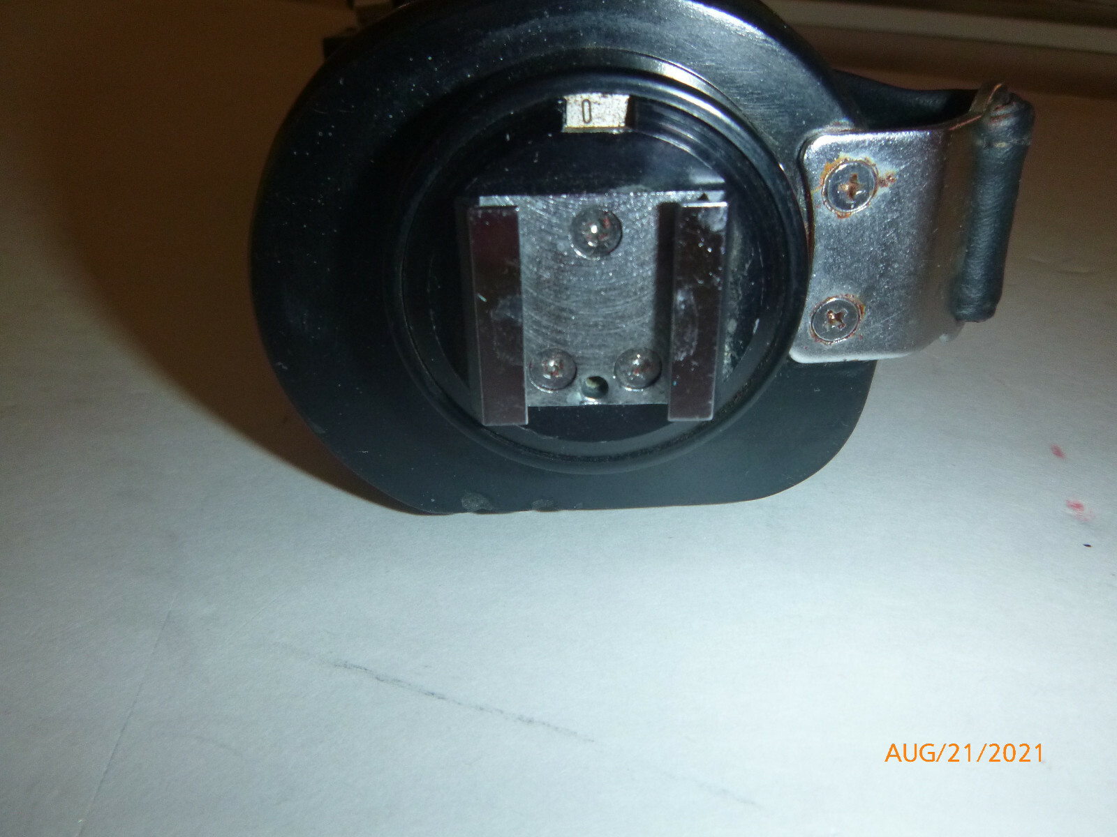 Vivitar Camera Flash Mount | Black | Left Handle Pistol Grip Holder