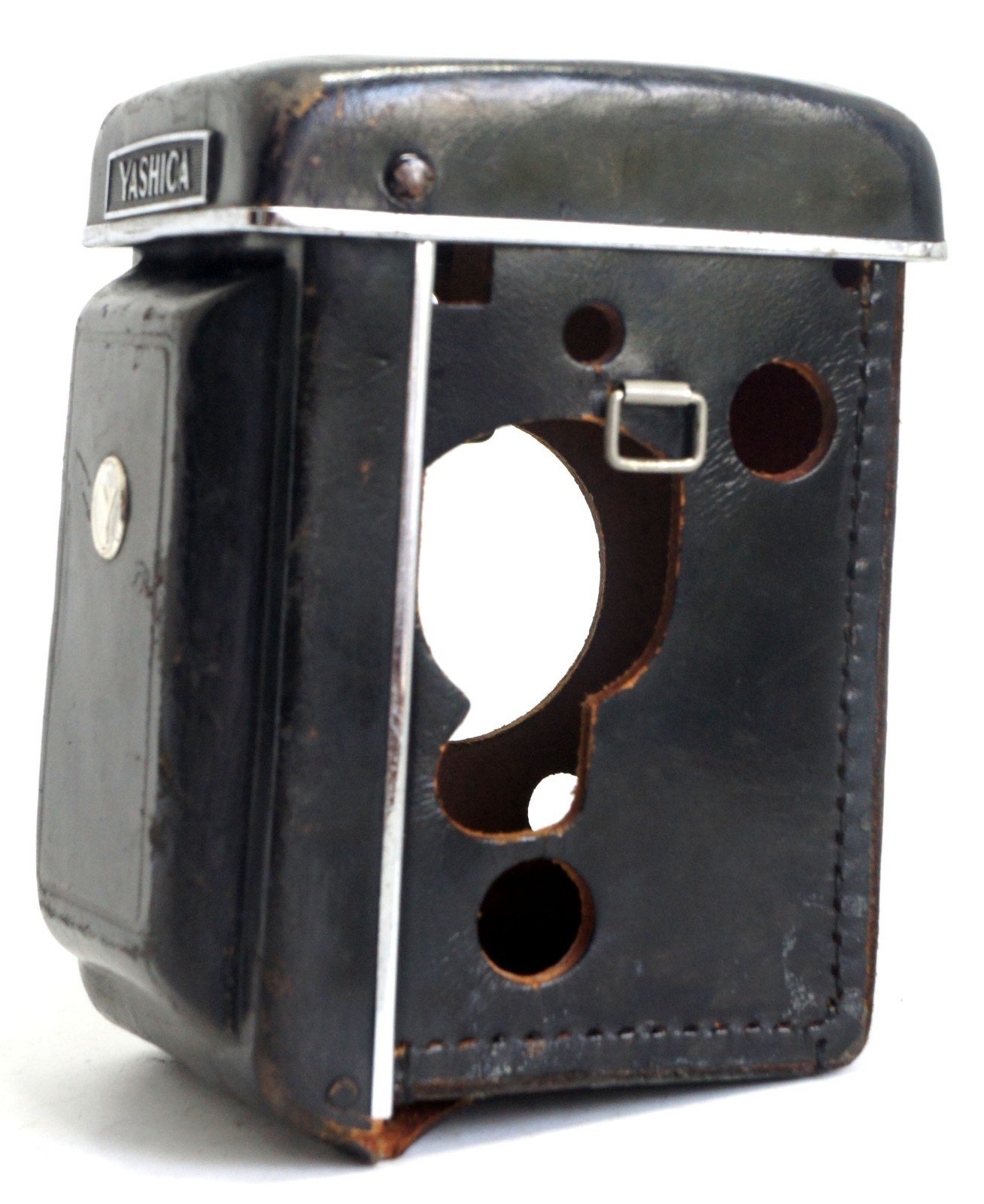Vintage Yashica 24 TLR Black Leather Ever Ready Camera Case Yashica Mat 124 12