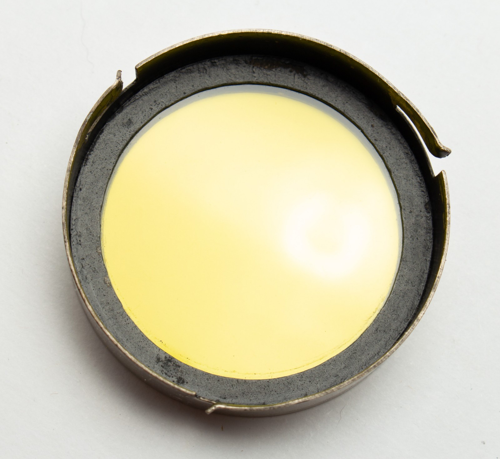 Vintage Burke & James Chicago 2″ Ingento Color Filter Series A Yellow Slip On K2