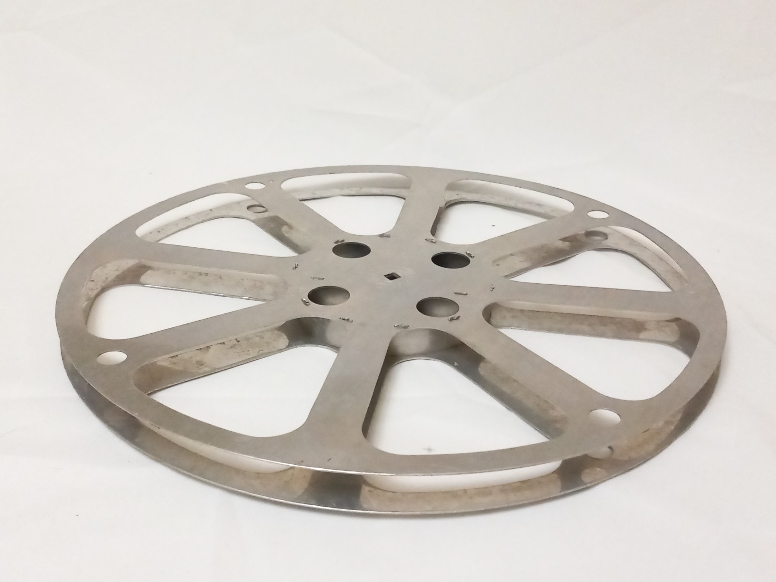 16mm cine movie film projector reel bobbin duraluminium 2000ft 600meters