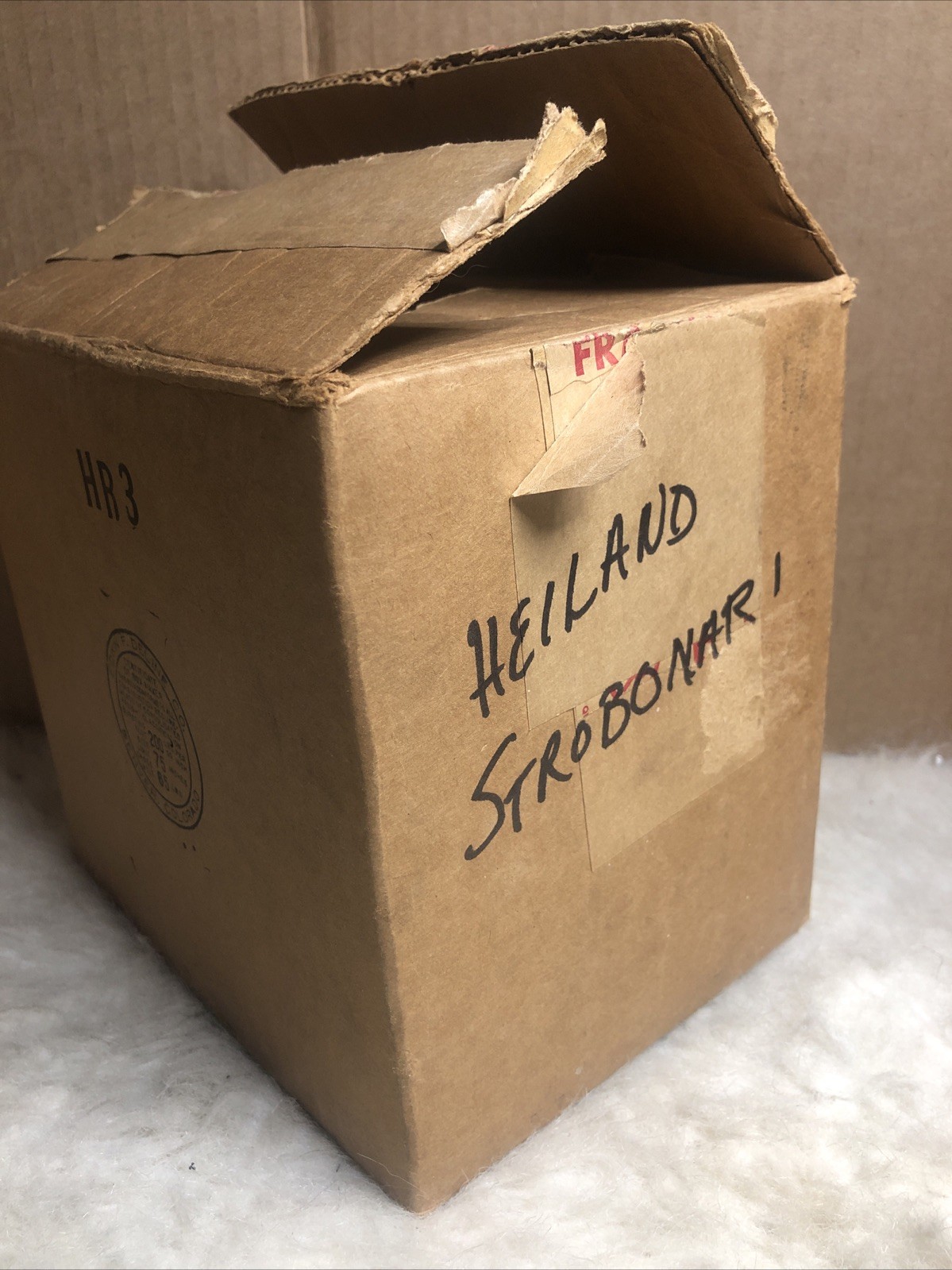 VINTAGE Heiland Strobonar HR-3 Electronic Flash Unit Strobe HR-3/Untested
