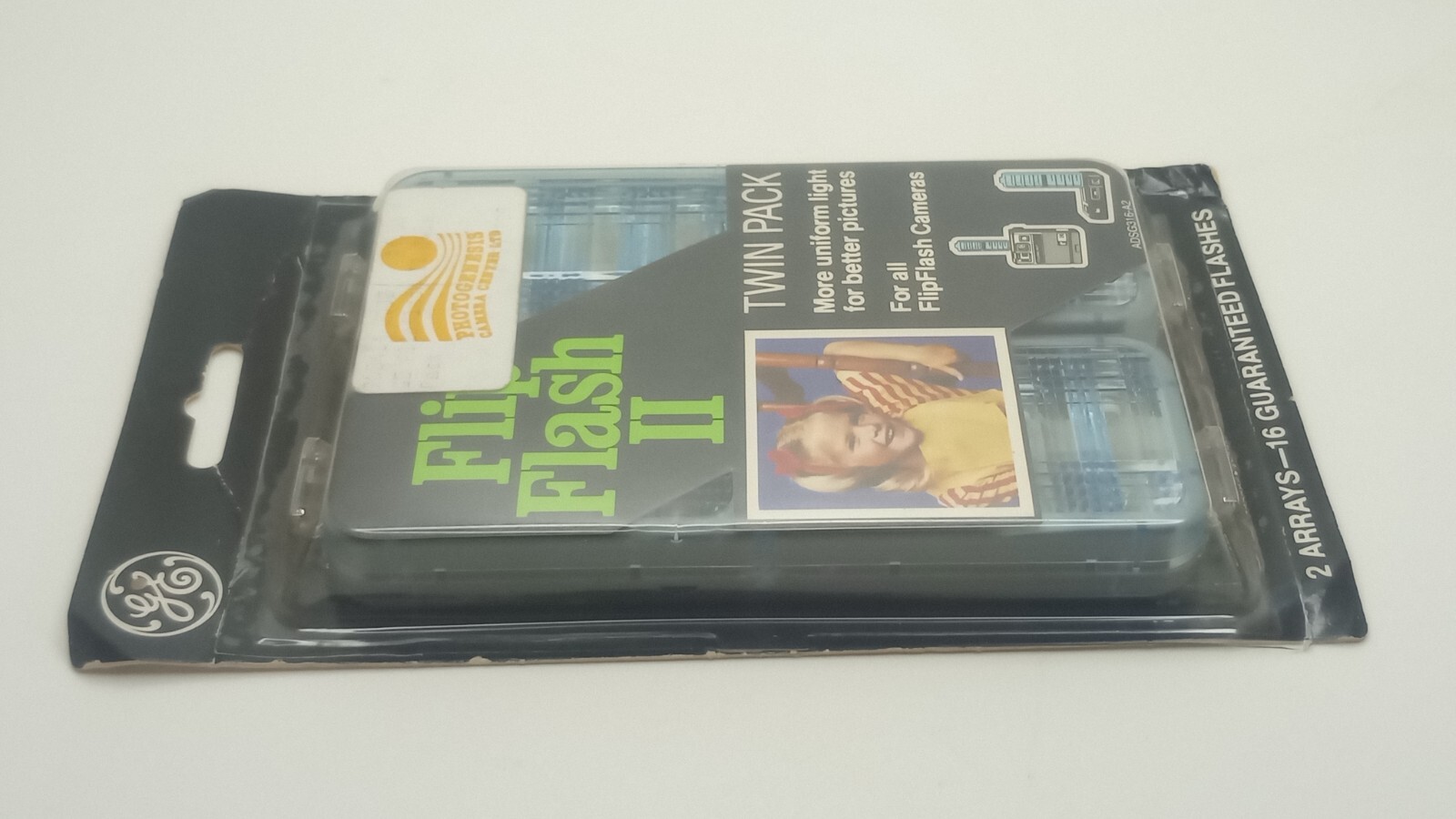 Vintage GE Flip Flash II Twin Pack Flash Arrays for FlipFlash Cameras Sealed NOS