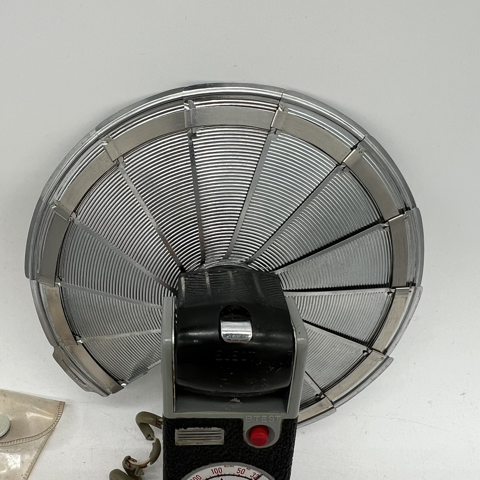 Vintage SUNSET Photo Tilt a Mite Camera Flash Unit Collapsible Fan