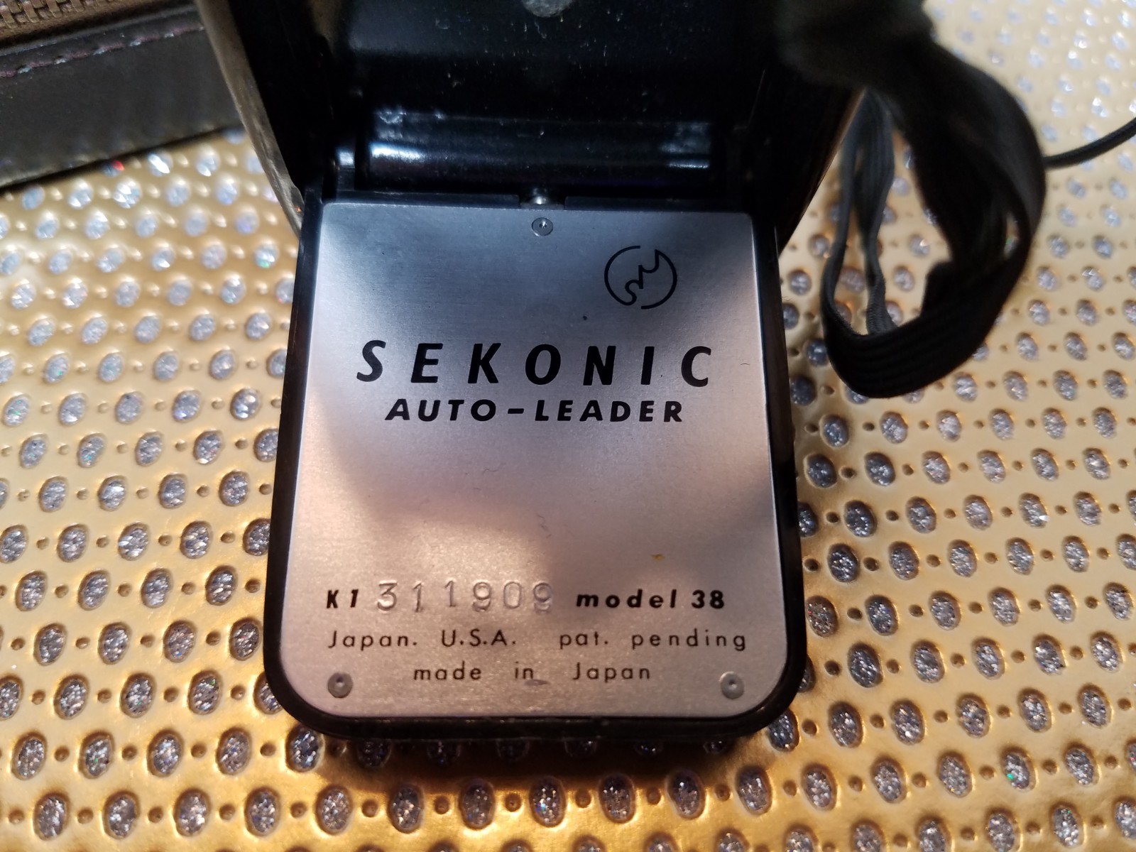 Vintage Sekonic Auto Leader Model 38 1960’s Camera Photography Light Meter JAPAN