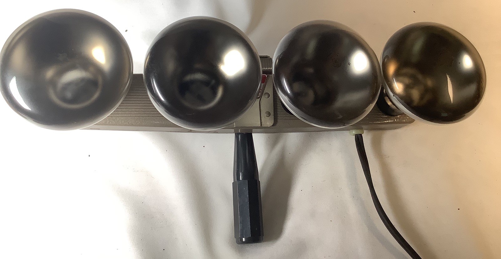 Vintage Keystone Movie-Lite Boston Working 4 Light Movie Film Lighting W/ Bulbs