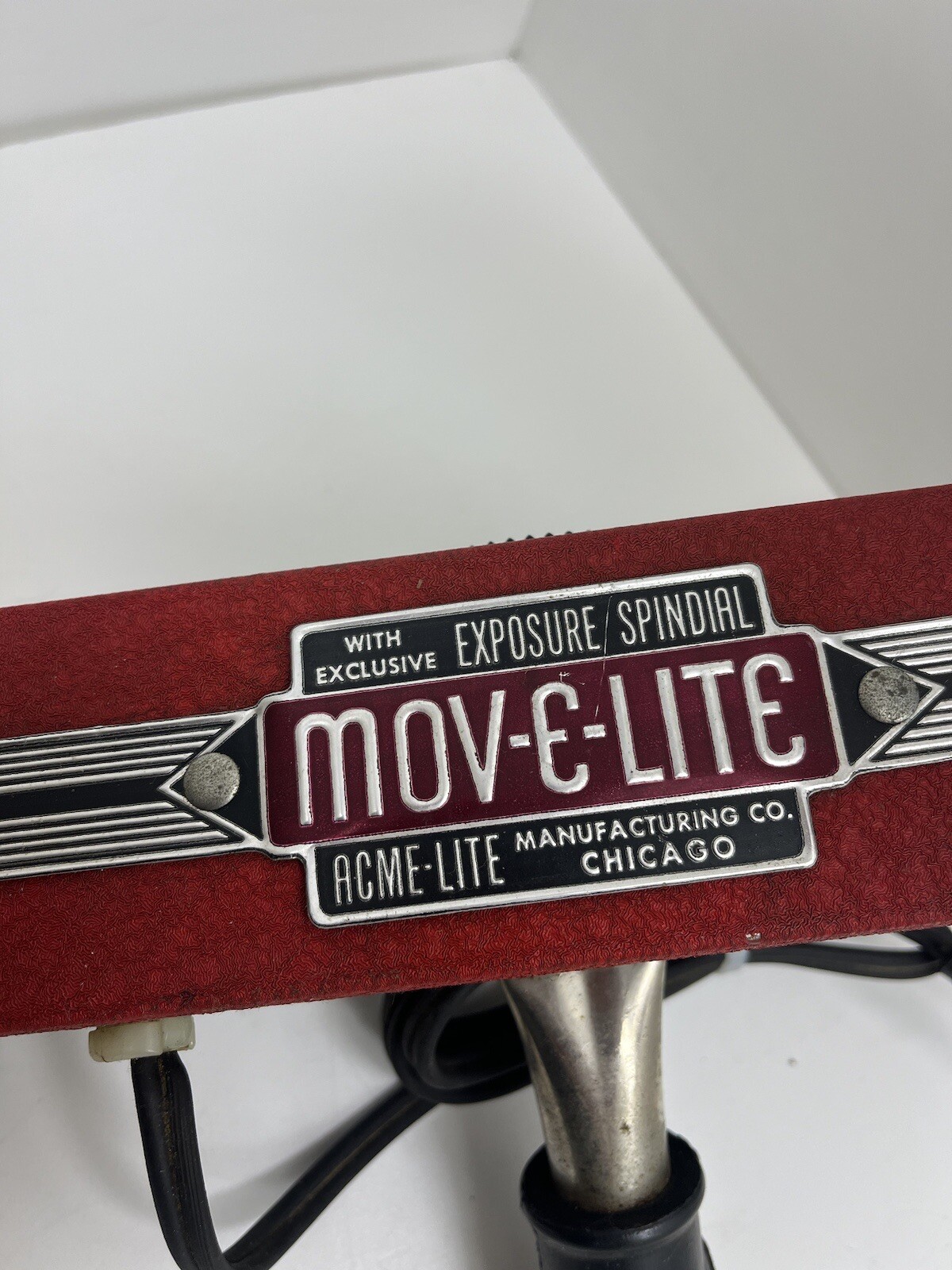 VINTAGE ACME LITE MOV-E-LITE 2-bulb