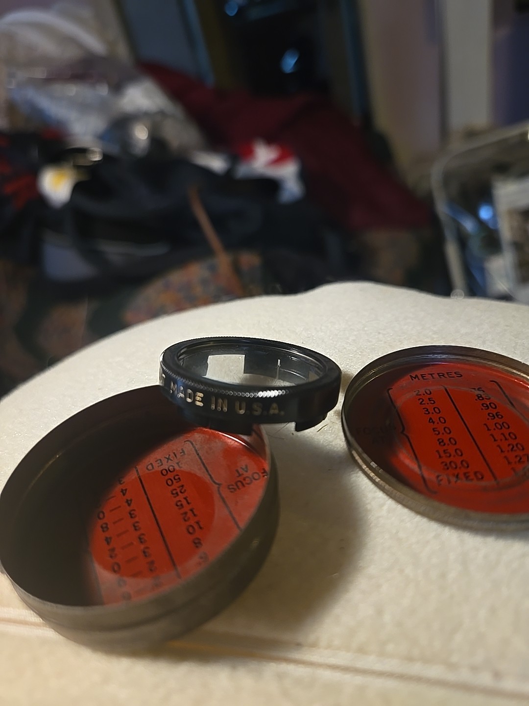 Vintage Kodak 6A Portrait Lens Attachment. Eastman Kodak Company- w tin case