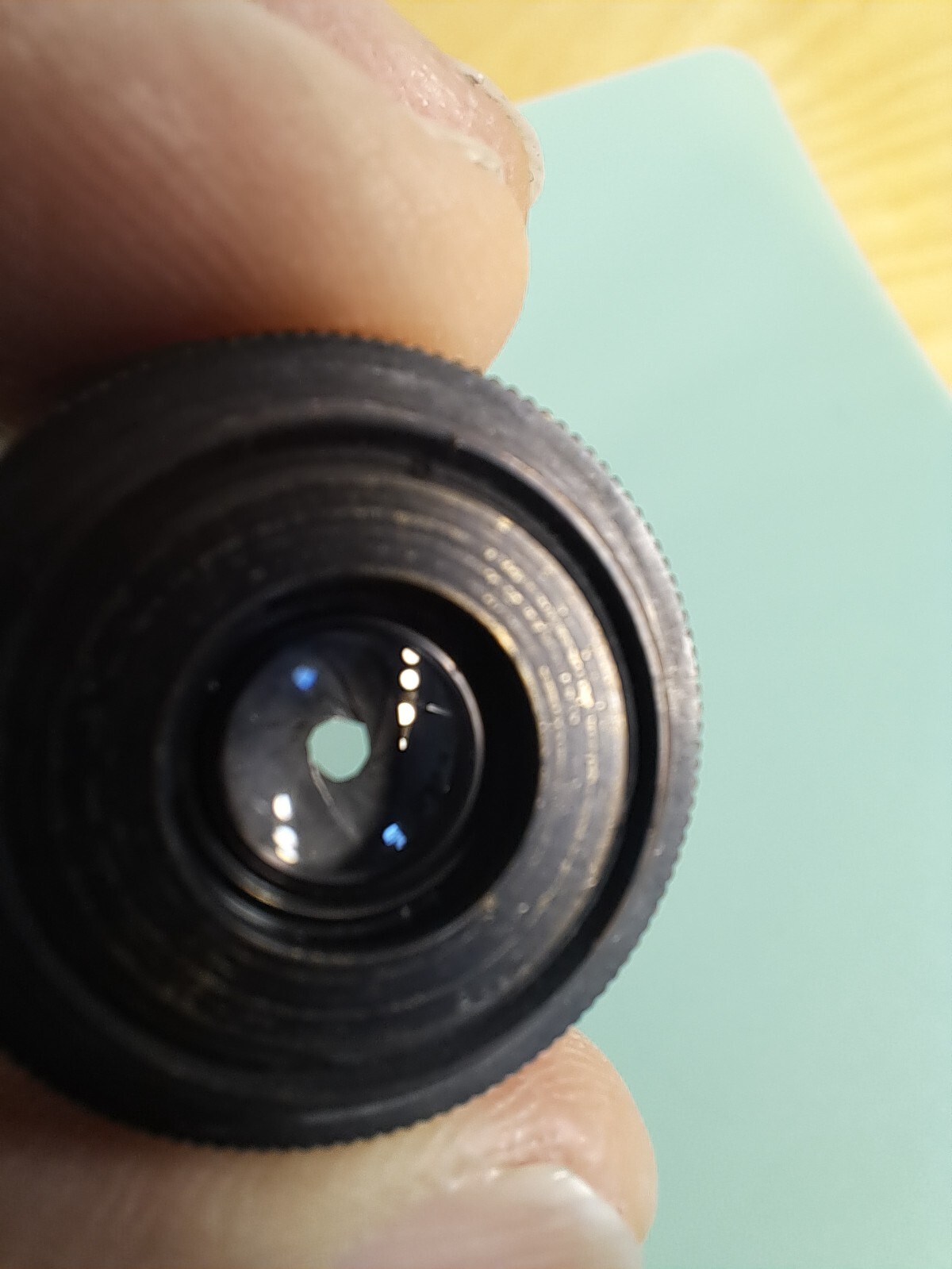 Vintage Hugo Meyer & Co Gorlitz & New York Trioplan f2.8 3/4″ Lens