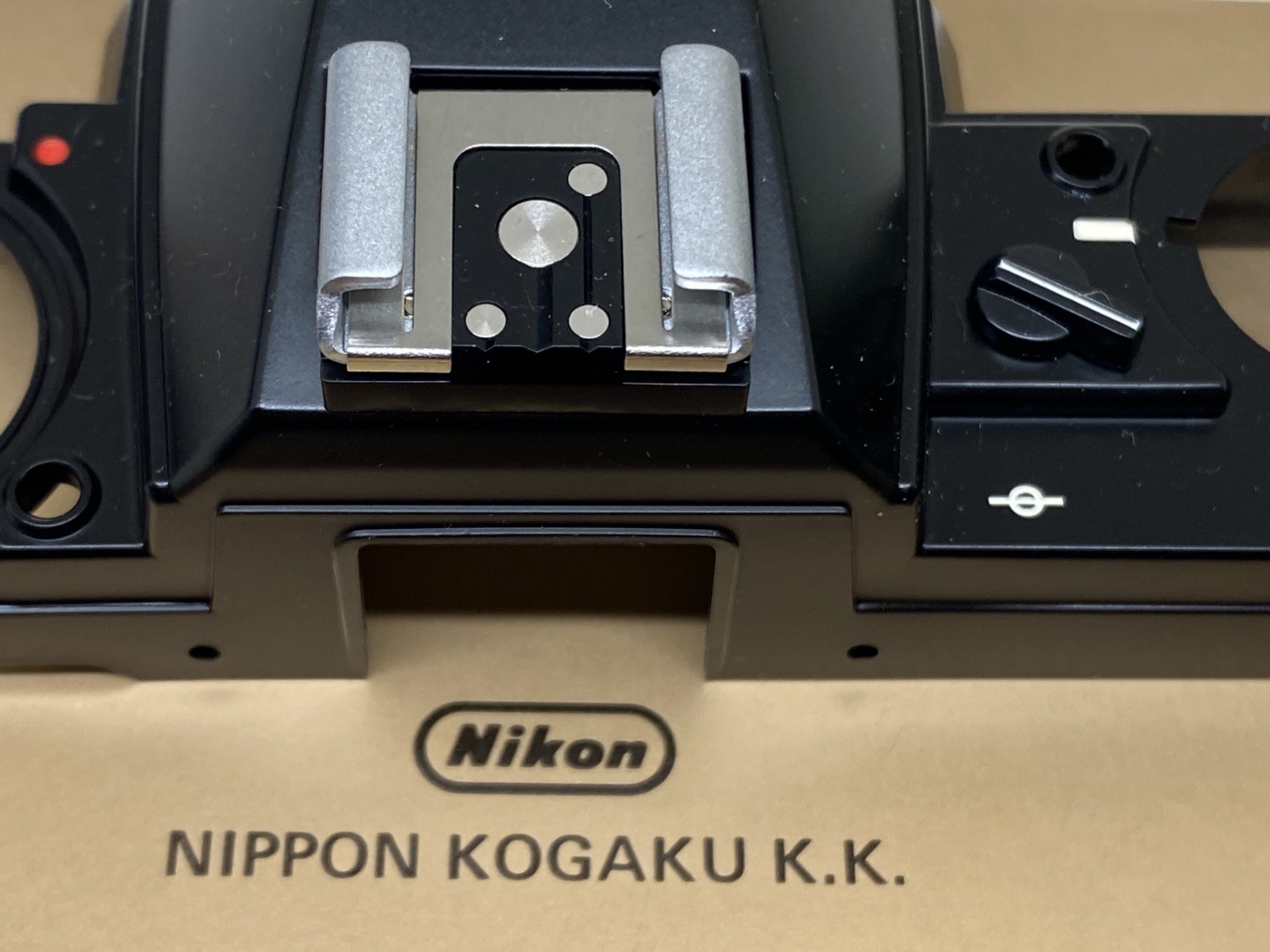 New Nikon FG Black OEM Top Plate/Cover (nos) Made In Japan USA Seller