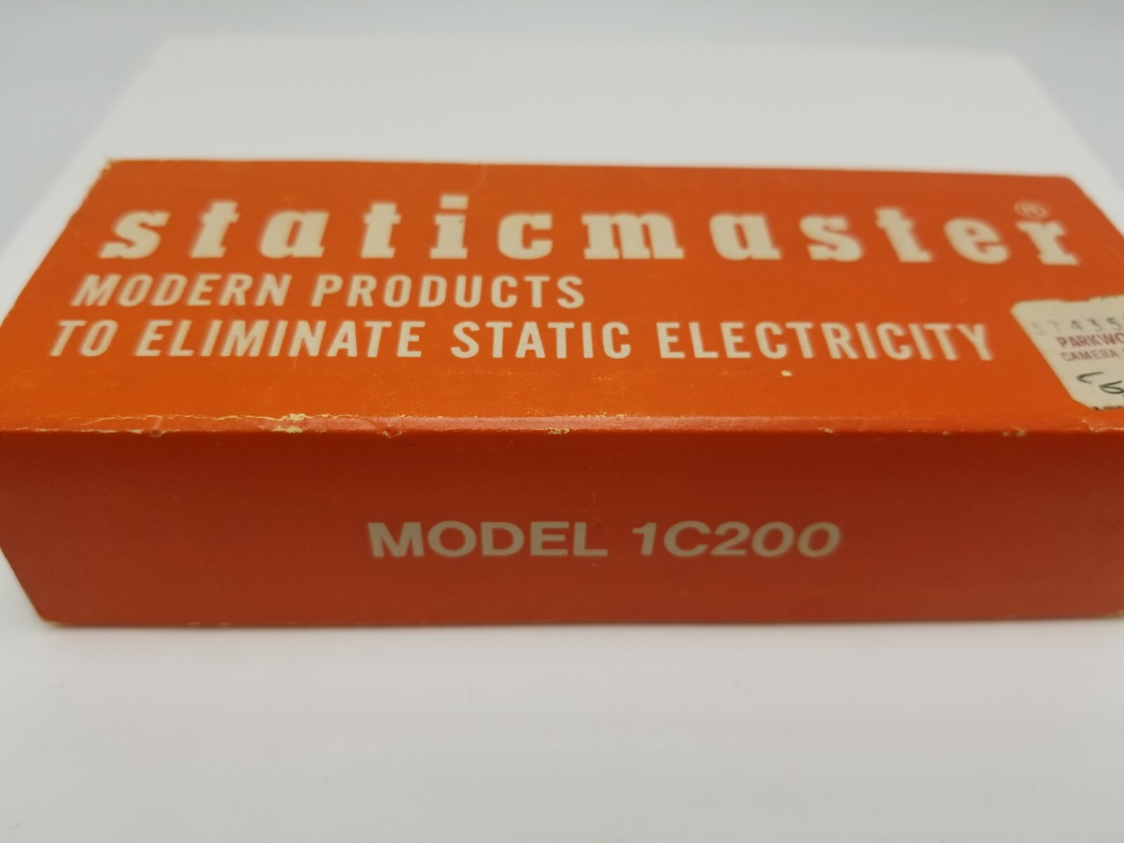 Vintage Staticmaster photo brush 1C200 Original Box