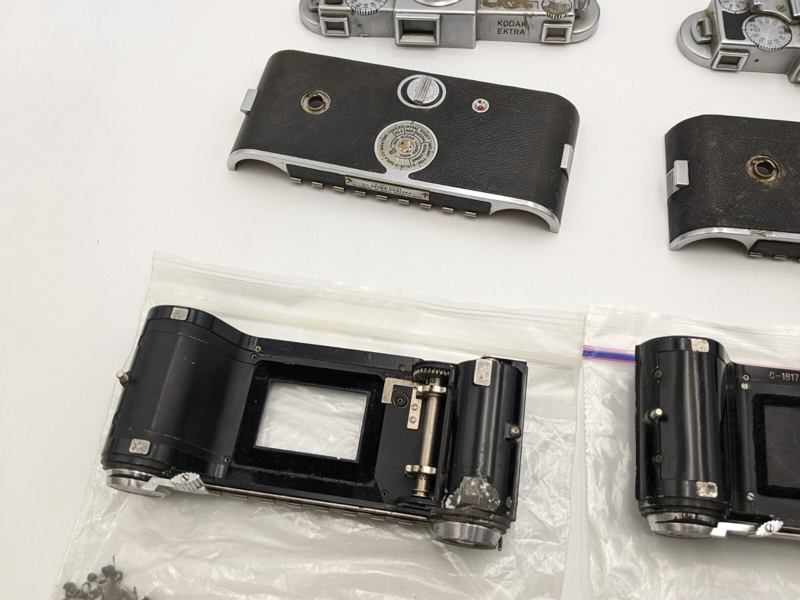 Kodak Ektra 35mm Rangefinder Camera Parts For Refurbish Accessories Vintage