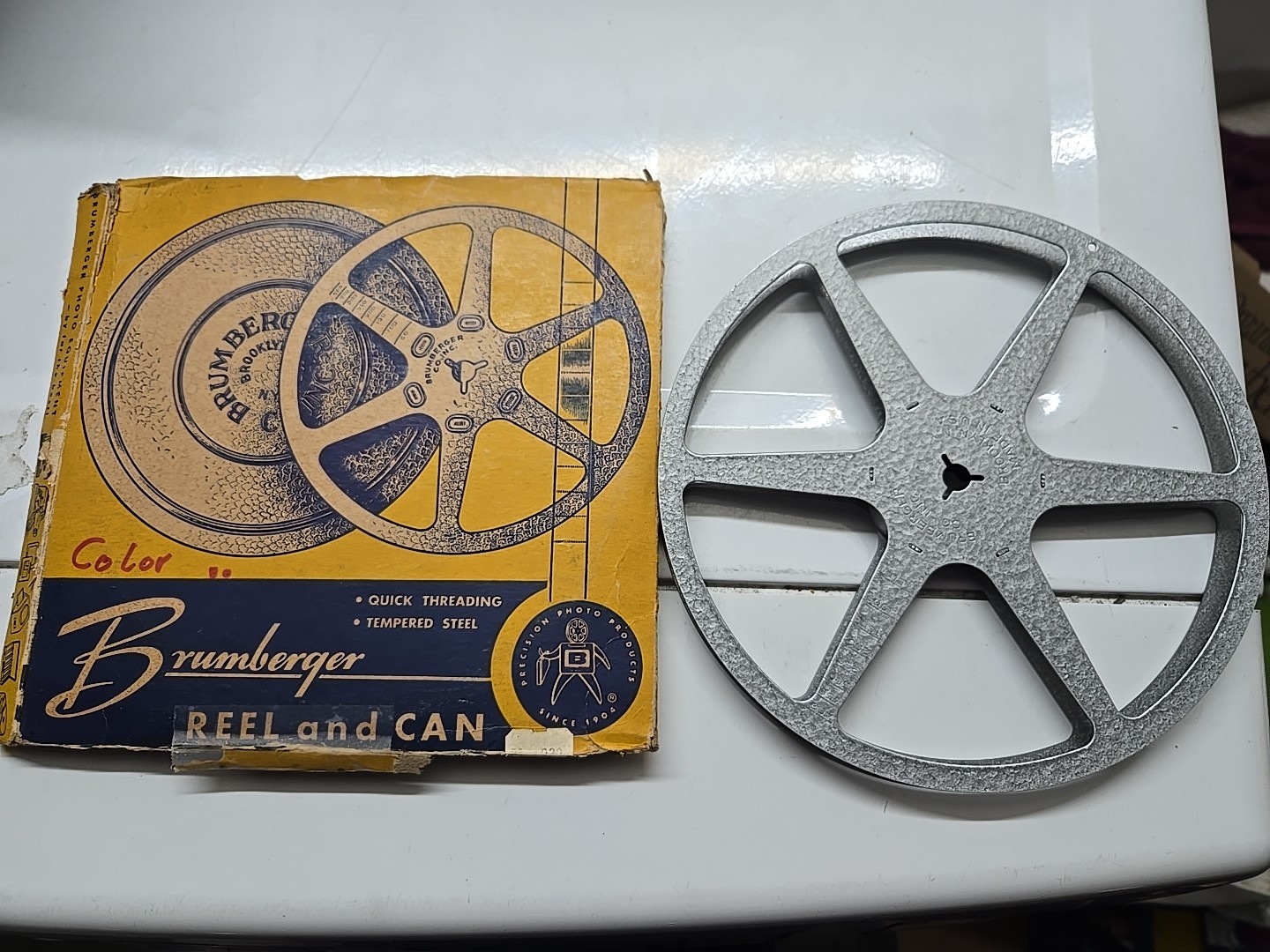 Brumberger Reel, NO FILM NO CAN, 7 Inches Diameter