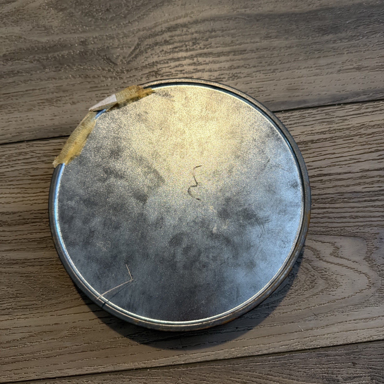 Vintage Eastman Kodak Empty Metal Film Canister Tin