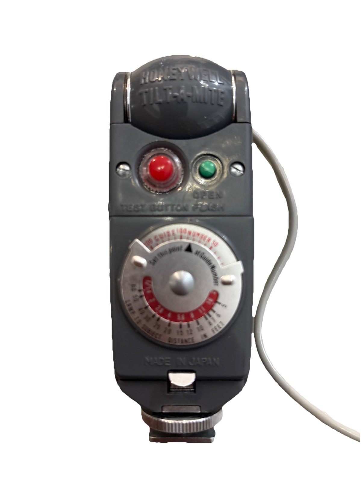 Honeywell Tilt-A-Mite Camera Equipment Flash Collapsible Fan untested