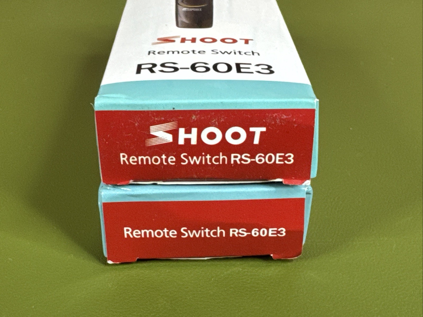 lot of 2 new SHOOT RS-60E3 Remote Shutter Release for Canon EOS