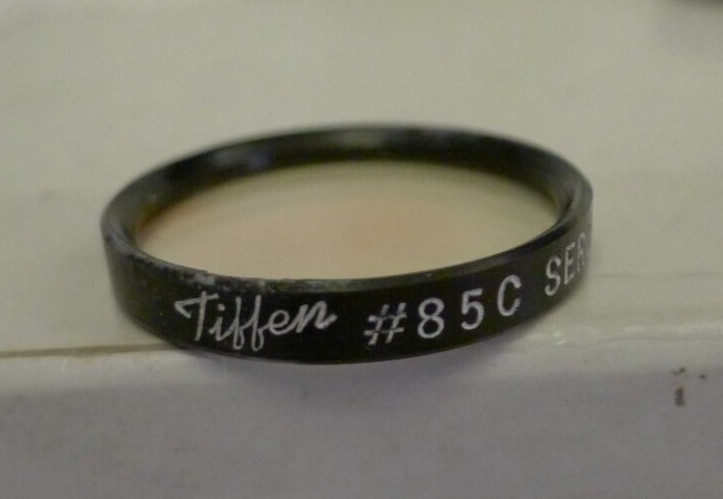 Tiffen 85-C Series 5 Photar Filter with Box, Case & Adapter