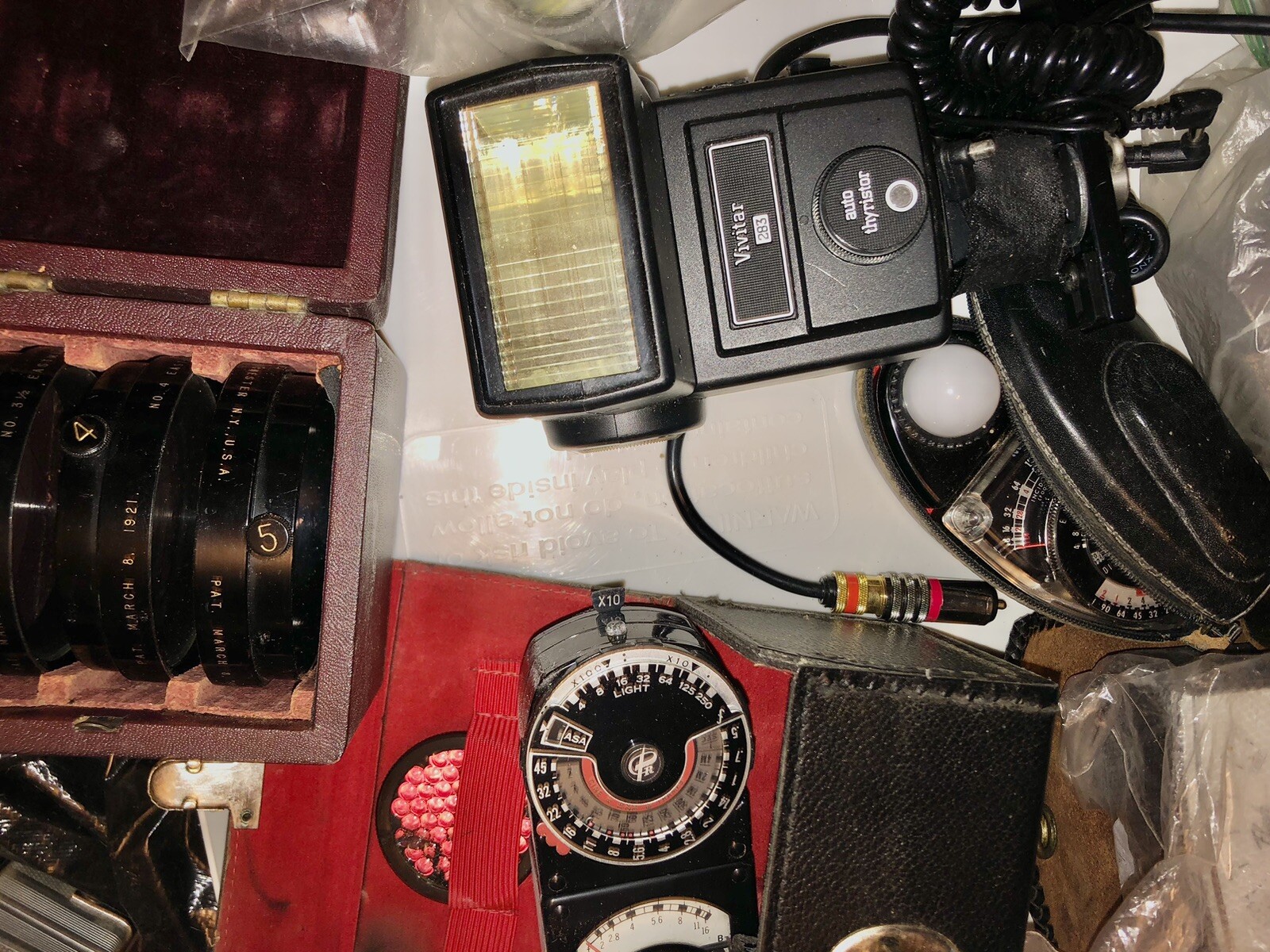 Various Miscellaneous Vintage Photography Equipment