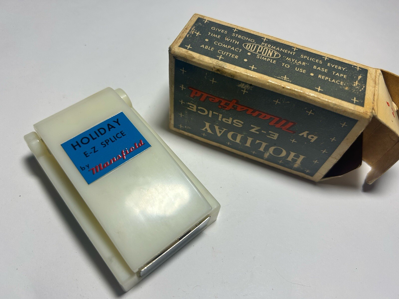 Vintage Holiday E-Z Splice By Mansfield USA in Box w Instructions Film Cutter