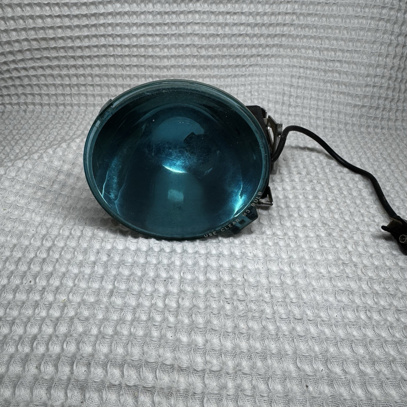 Vintage Polaroid Model 268 Flash Bulb Unit Blue Reflector Untested