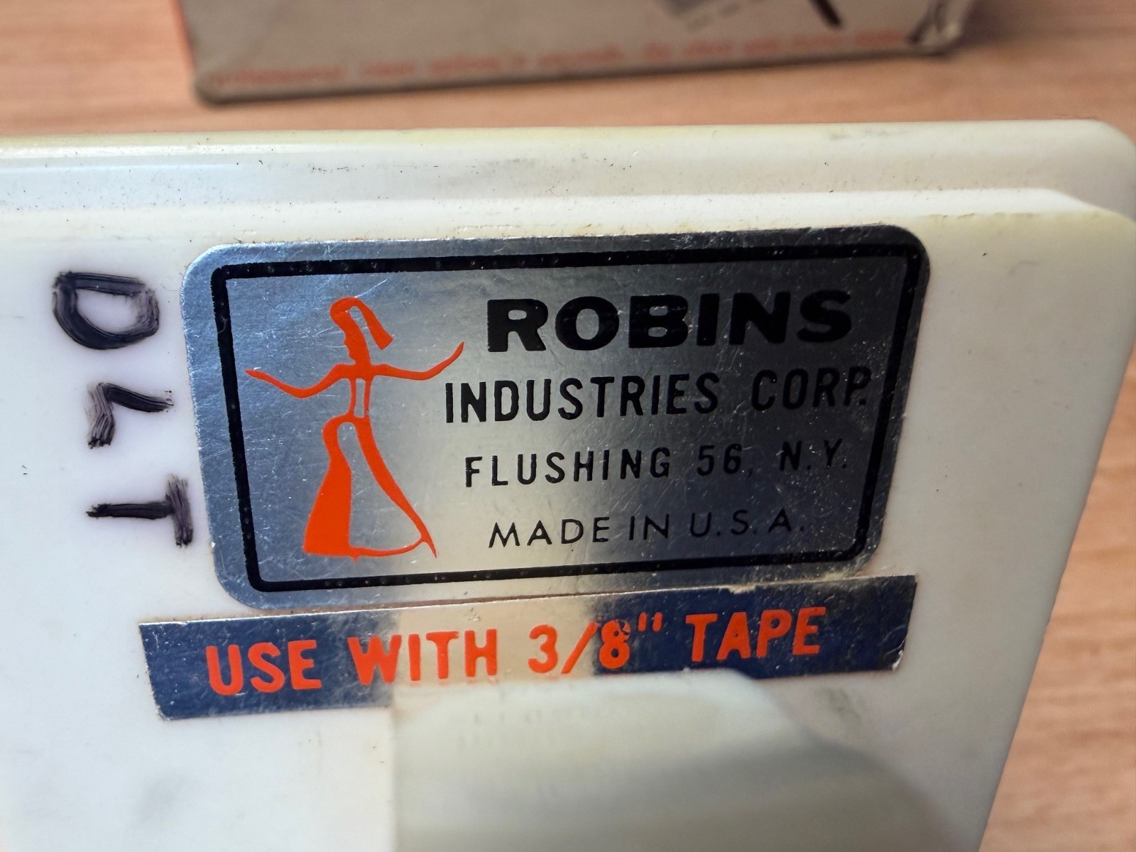 Vintage Robins Gibson Girl Stereo 4 Tape Splicer TS4-S with Box And Tape