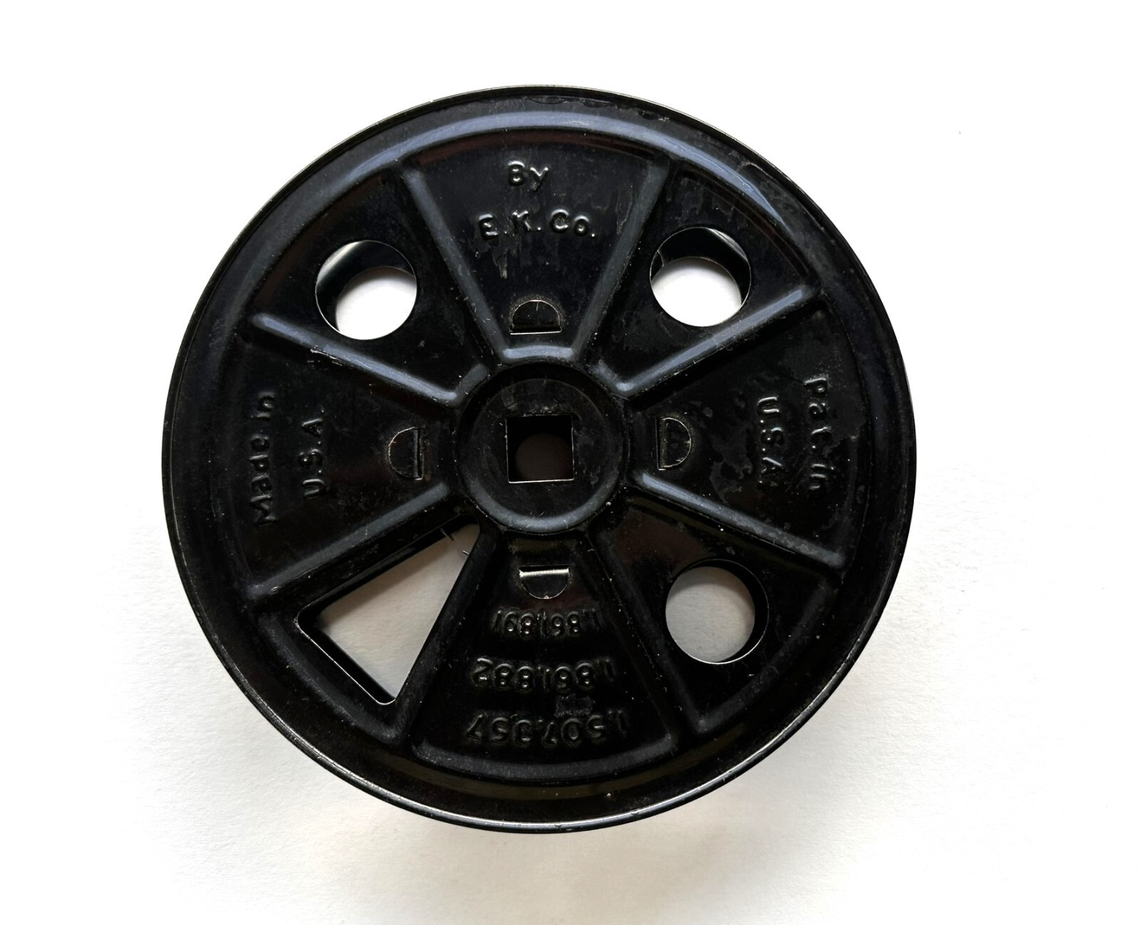 Vintage Kodak (E.K. Co.) 3-5/8″ Metal 16mm Film Projector Reel – 1940s to 1950s