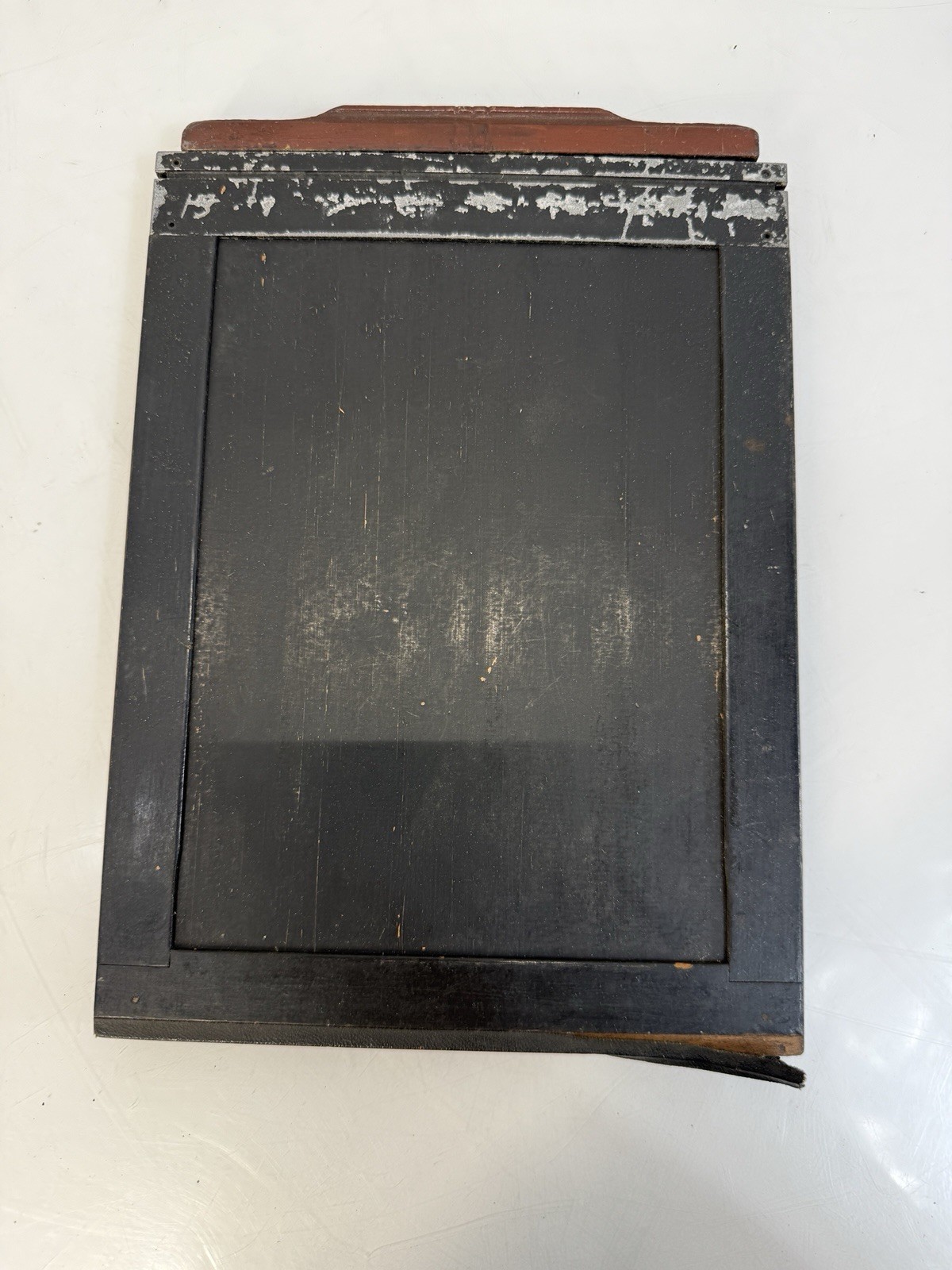 Vintage 5×7 Wood Film Holder Antique Large Format Dark Slide Double Plate Case