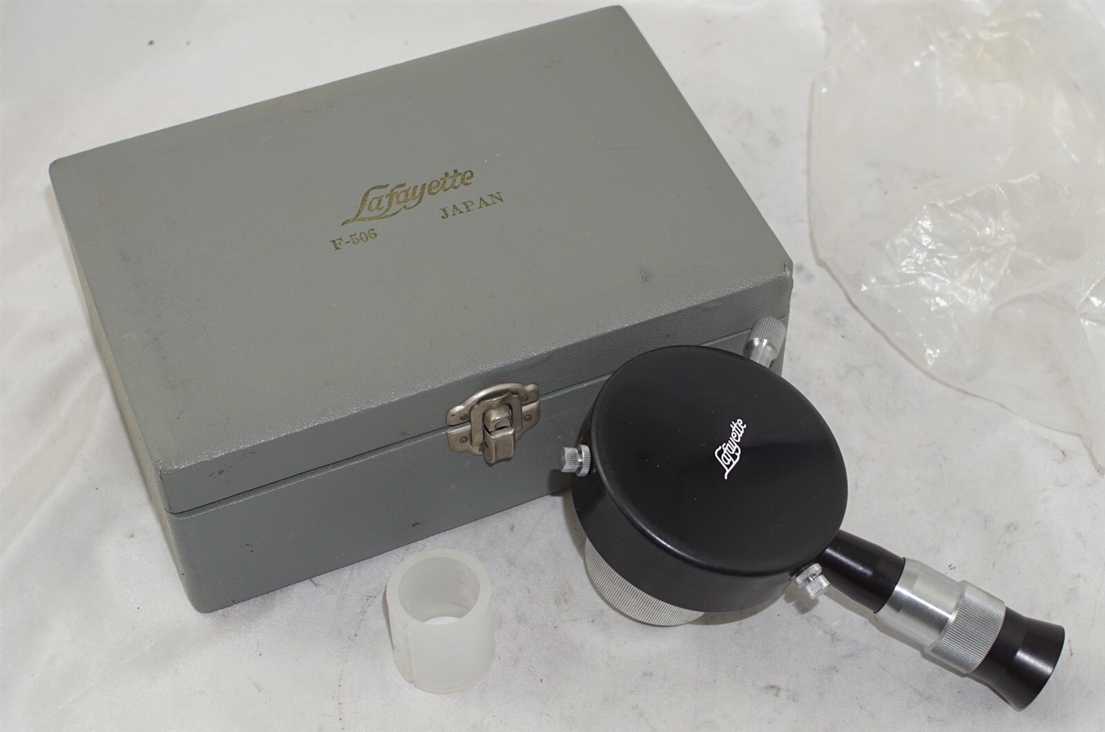 Lafayette F-503 Camera to Microscope/Telescope/Binocular Attachment in Box