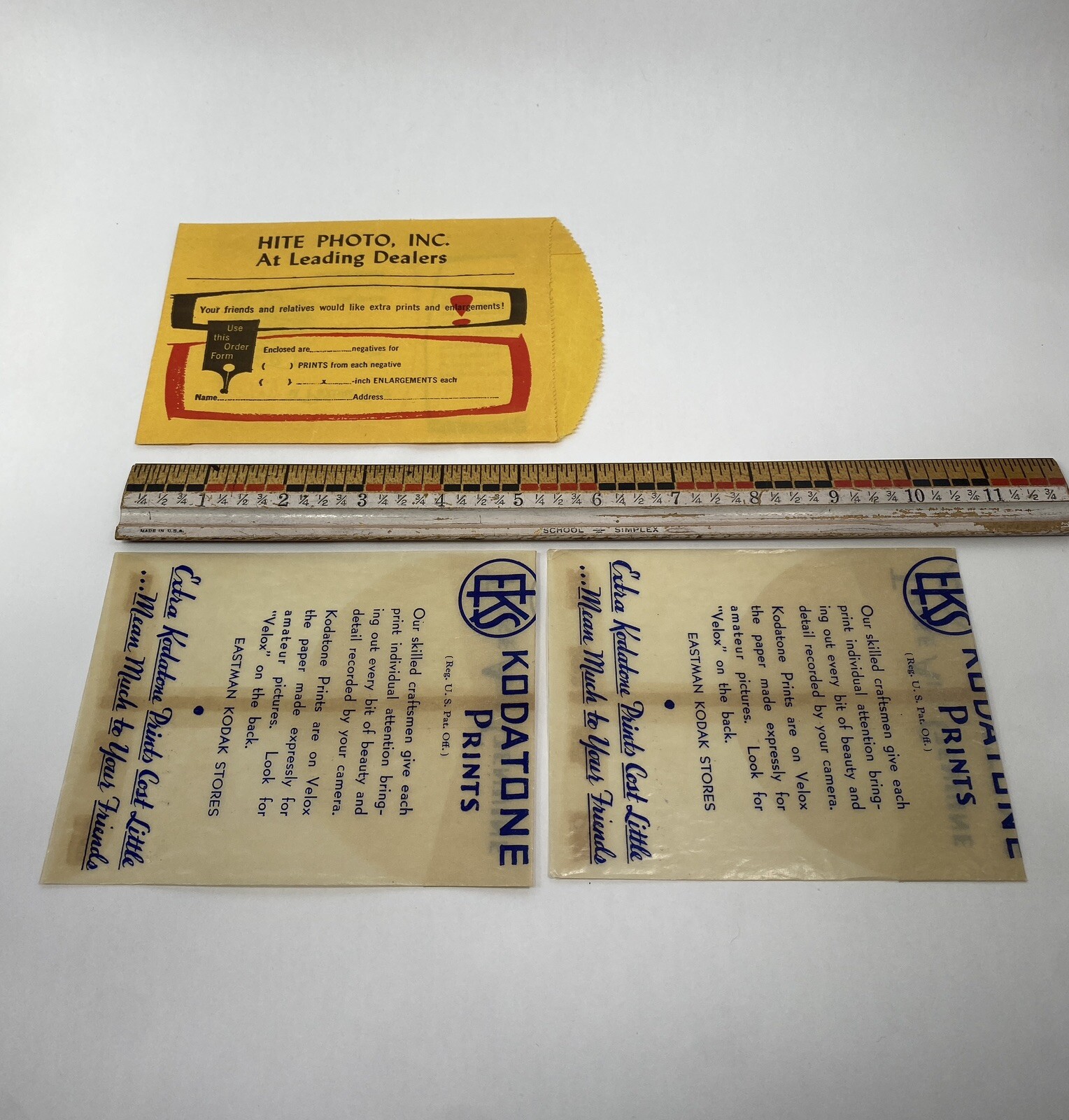 Lot of 15: Vintage Photo Studio Lab Advertising Envelopes Detroit 1930s – 1960s