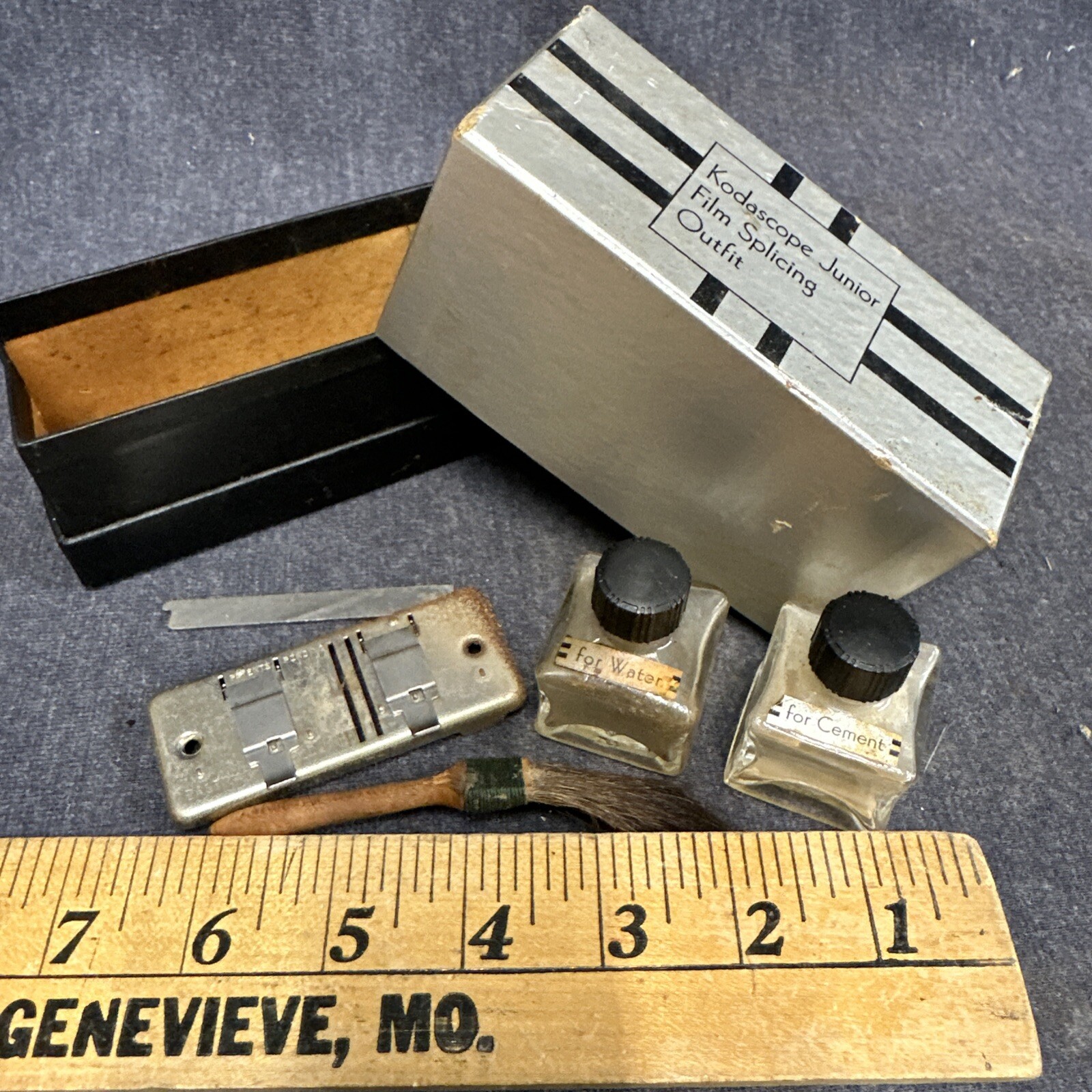 Vintage Kodascope Film Splicing Outfit Eastman Kodak Company
