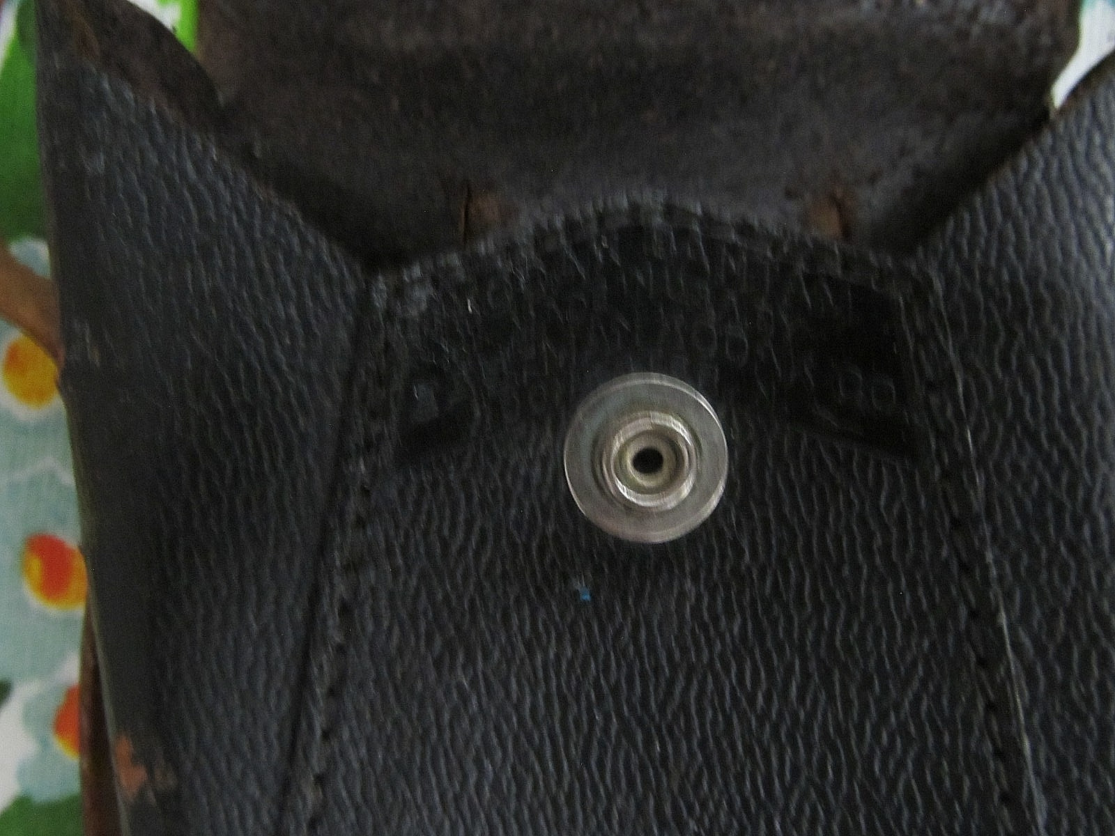 Vintage 1935 Kodak Bantam black leather camera bag
