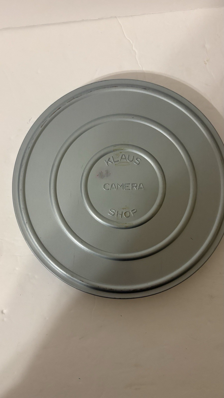 VTG 7” Film Reel & Metal Case – Empty Reel – Klaus Camera Shop