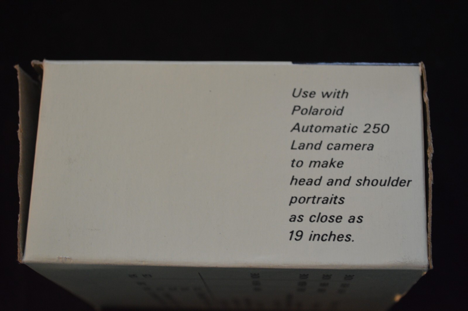 NEW Vintage POLAROID Portrait Kit #581A with original box