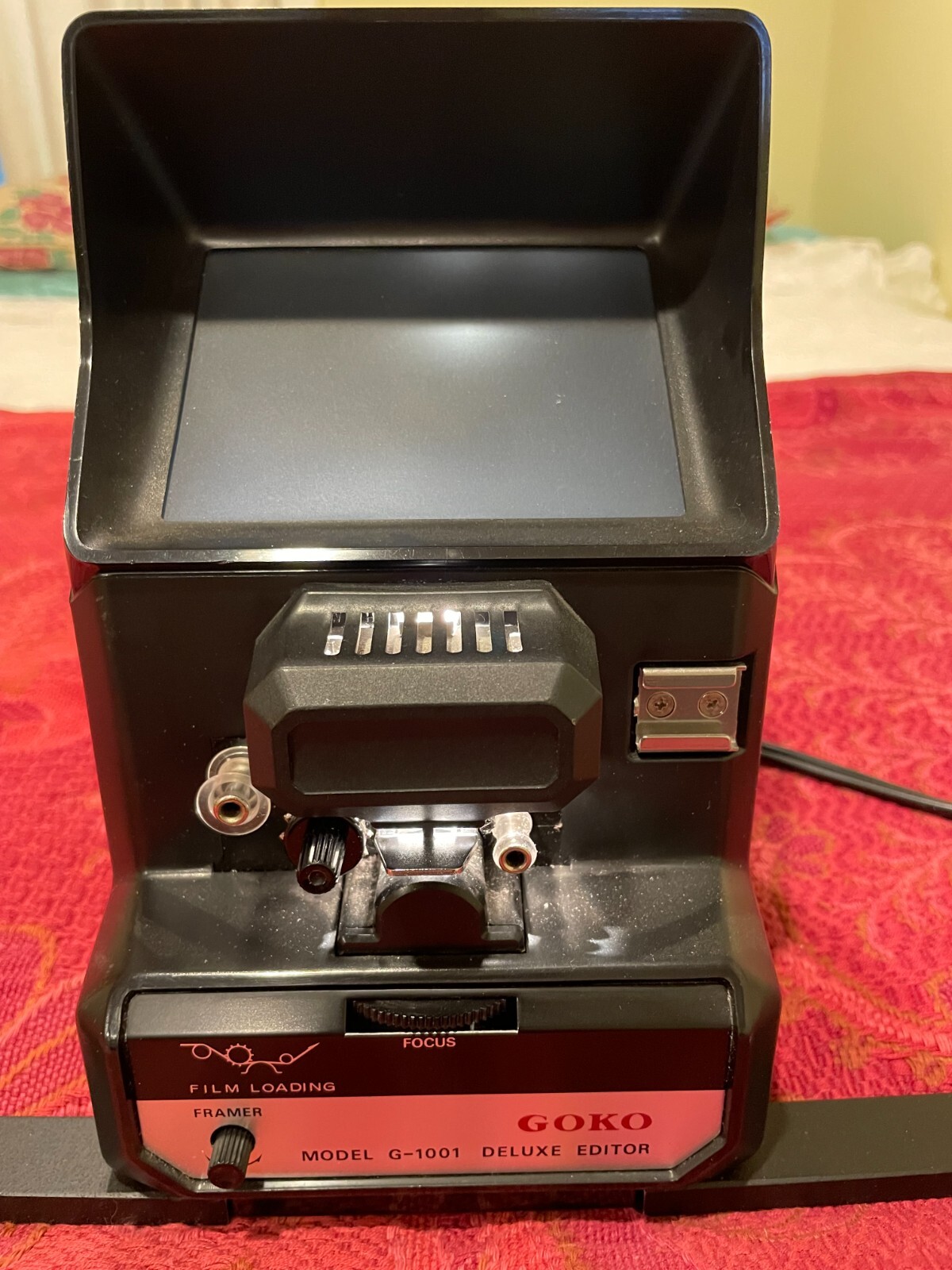 Goko Model G-1001 Deluxe Editor / 8MM editor viewer 1001 Made in Japan