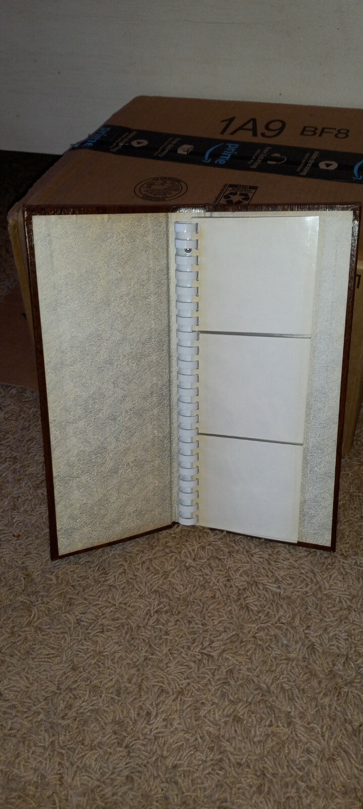 Vtg Photo Library Album For Kodak Instamatic Cameras By Eastman Kodak Co