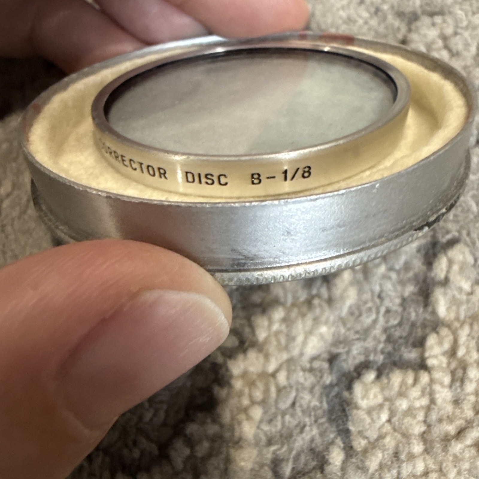 Vintage HARRISON Light CORRECTOR DISC No. 3 B 1/8
